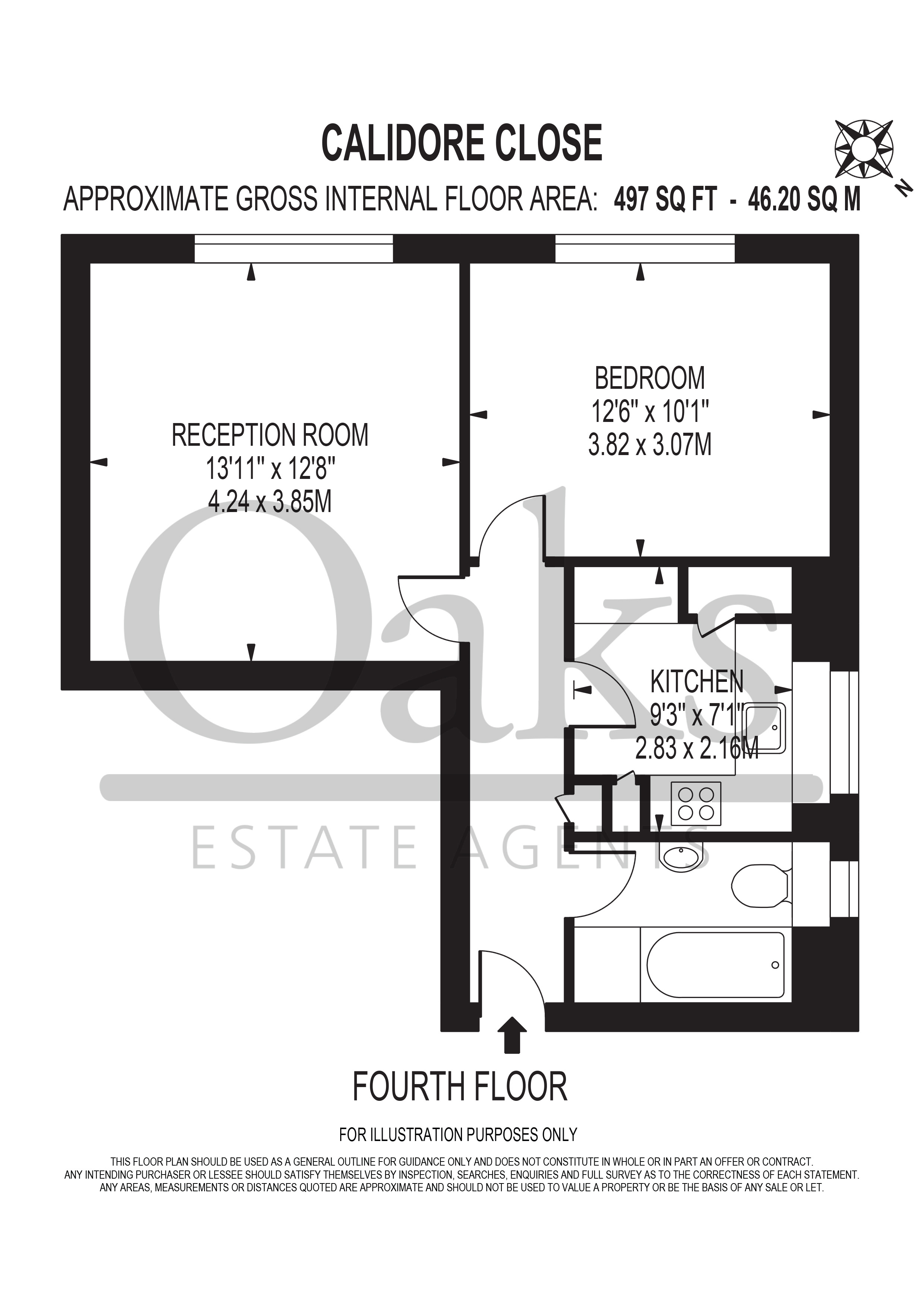 40, Calidore Close, London floorplan