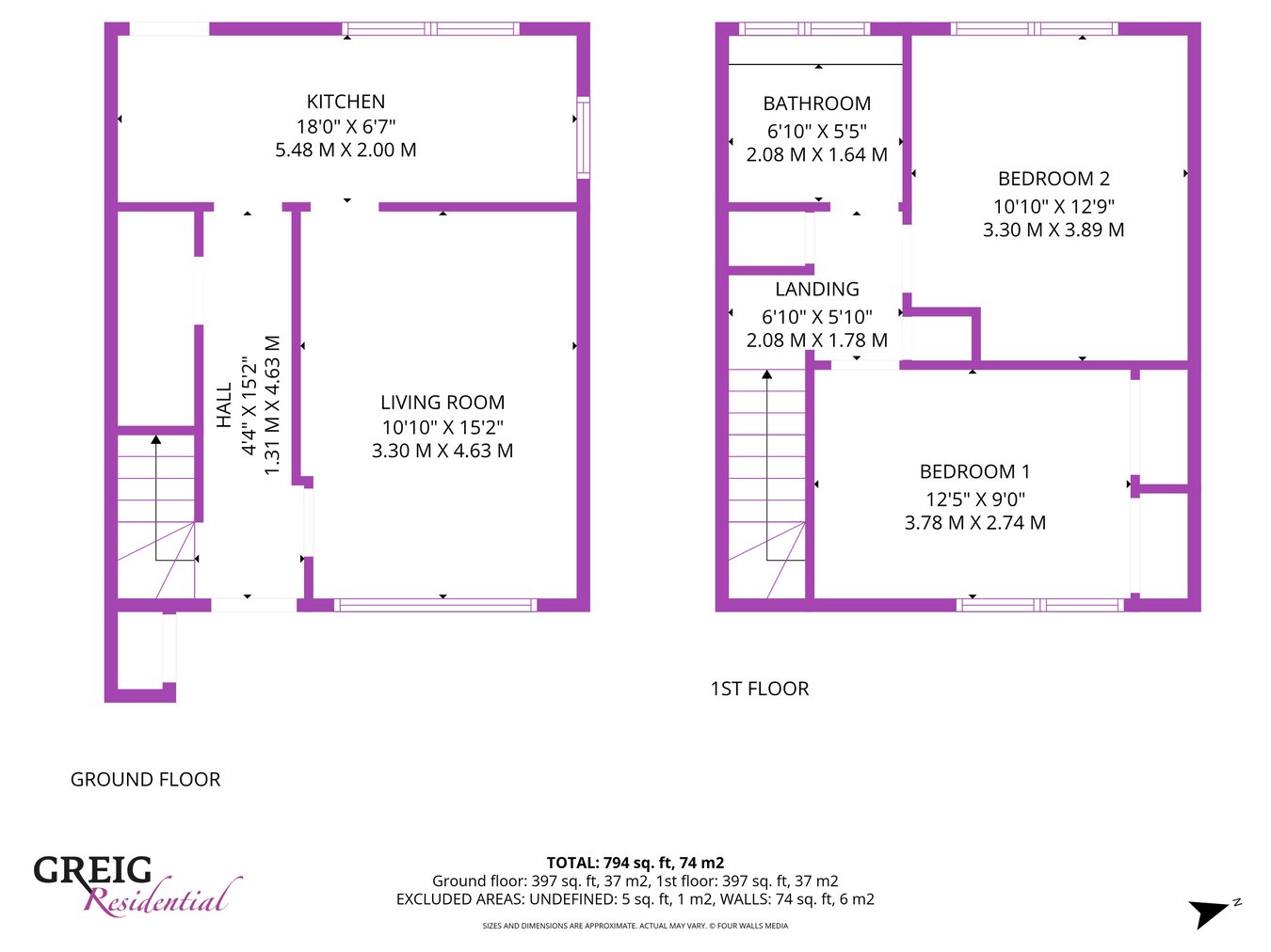 8, Macleod Place, Kilmarnock floorplan