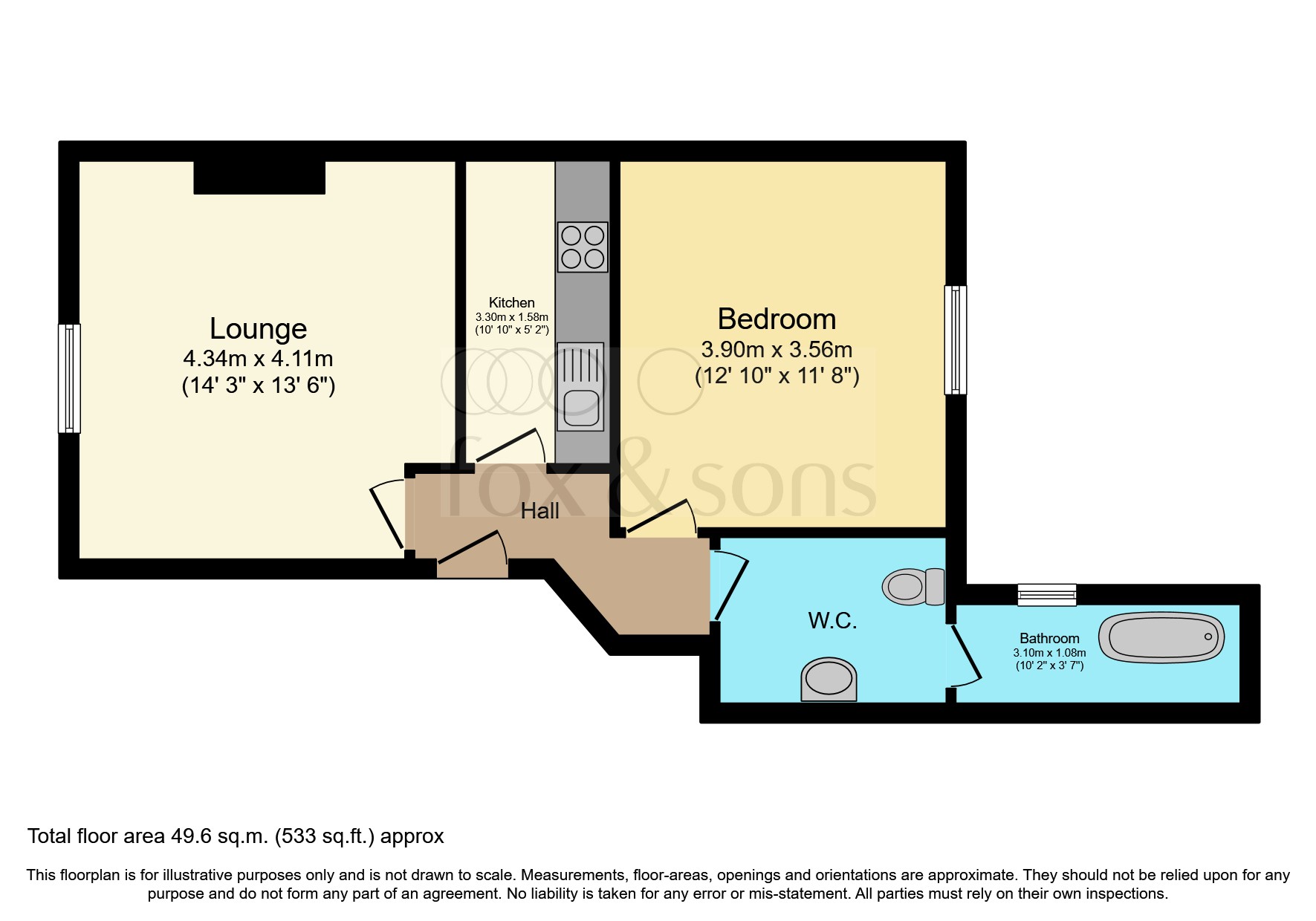 Wellington Square, Hastings TN34, 1 bedroom flat for sale 62750248