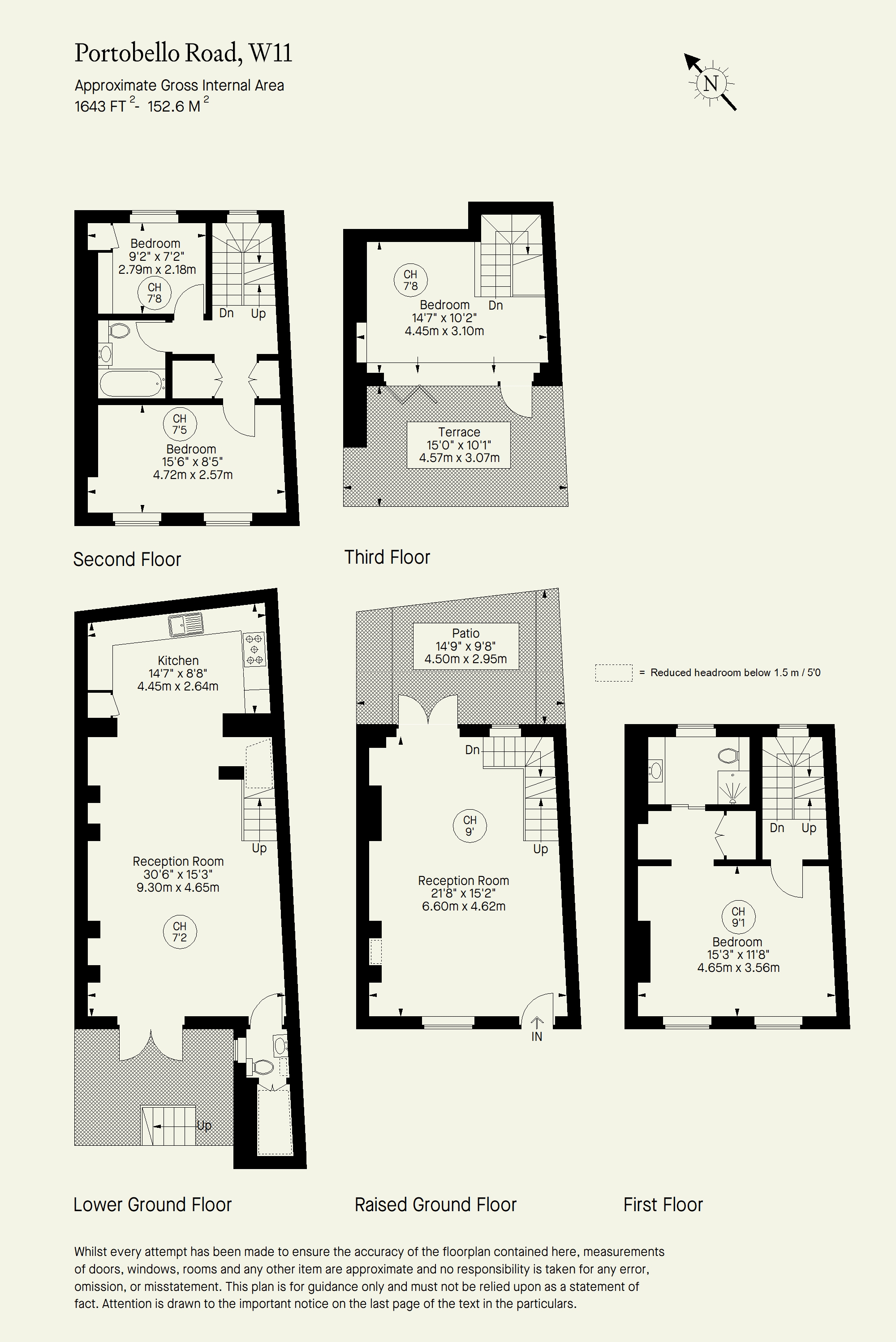 12, Portobello Road, London floorplan