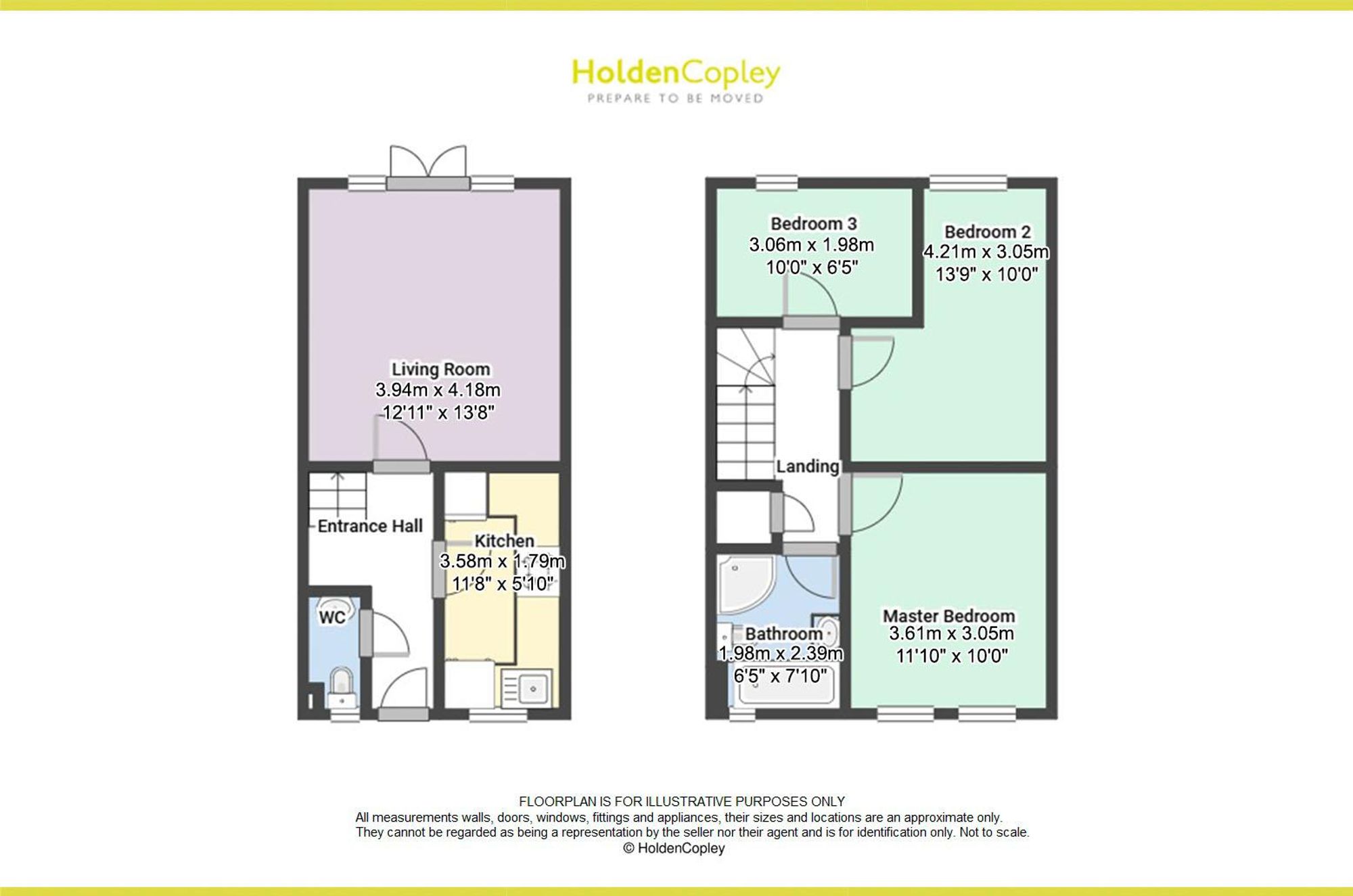 74 Bakewell Drive, Nottingham floorplan