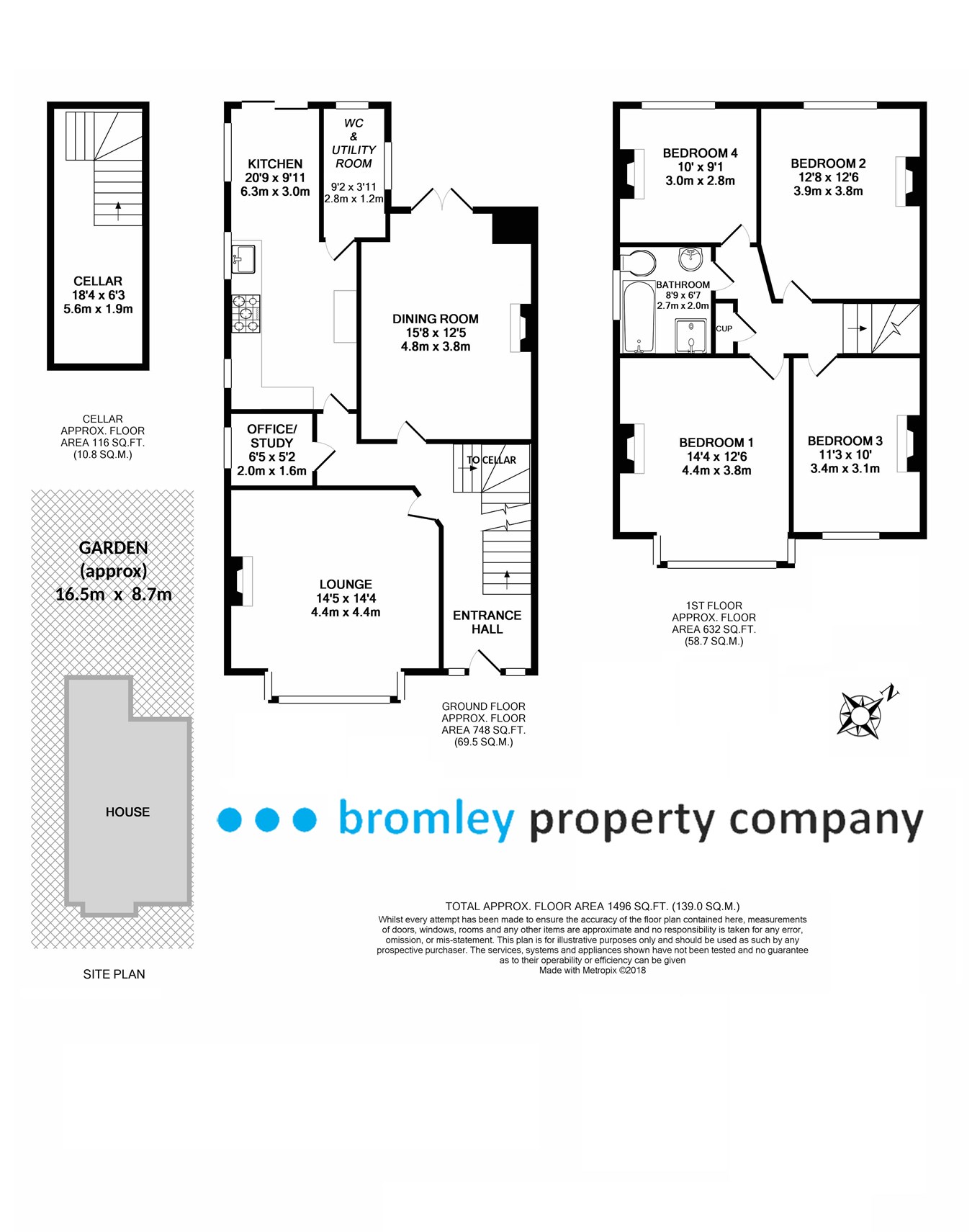 4 Bedrooms Semi-detached house for sale in Cambridge Road, Bromley BR1