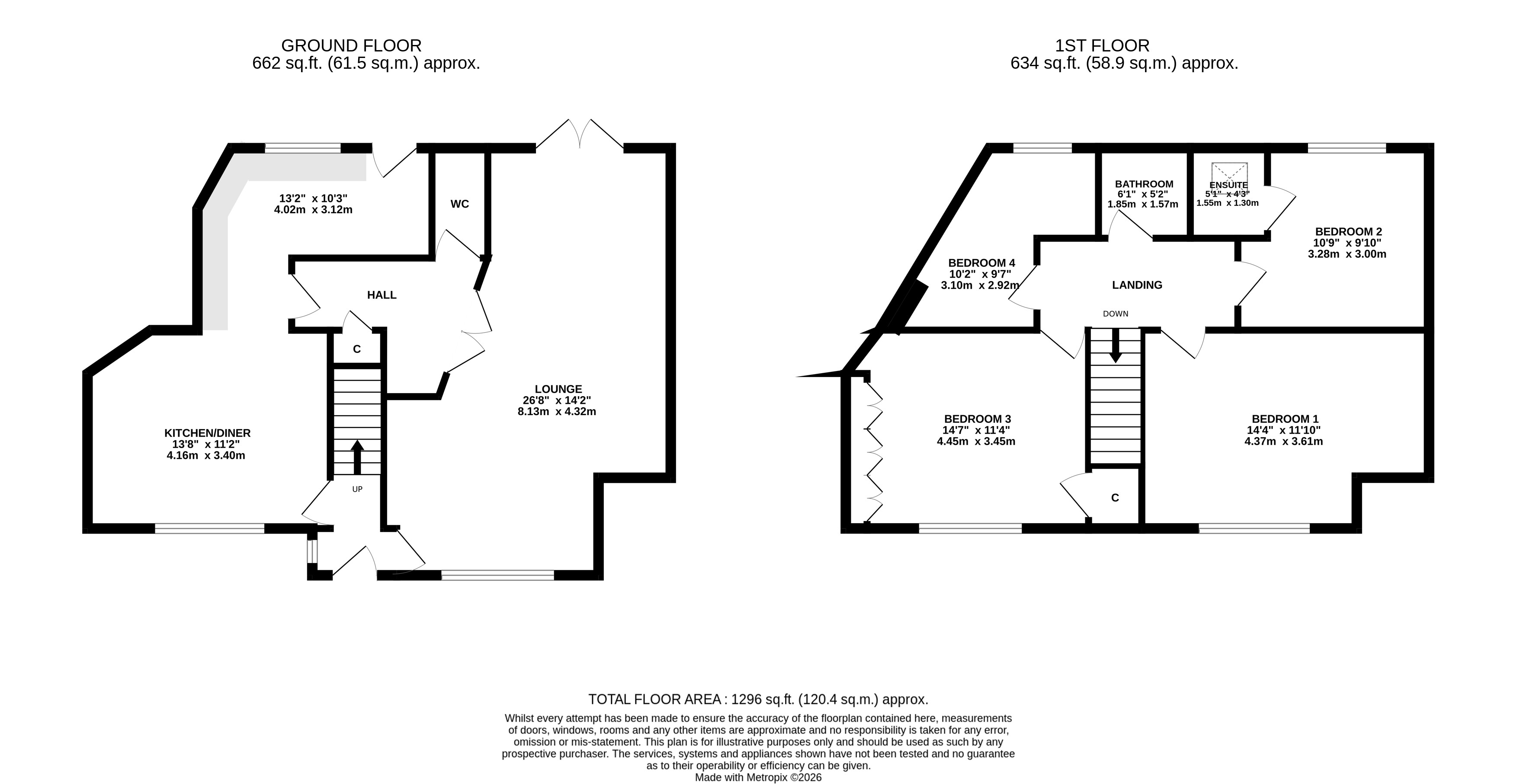 204, West End Lane, Leeds floorplan