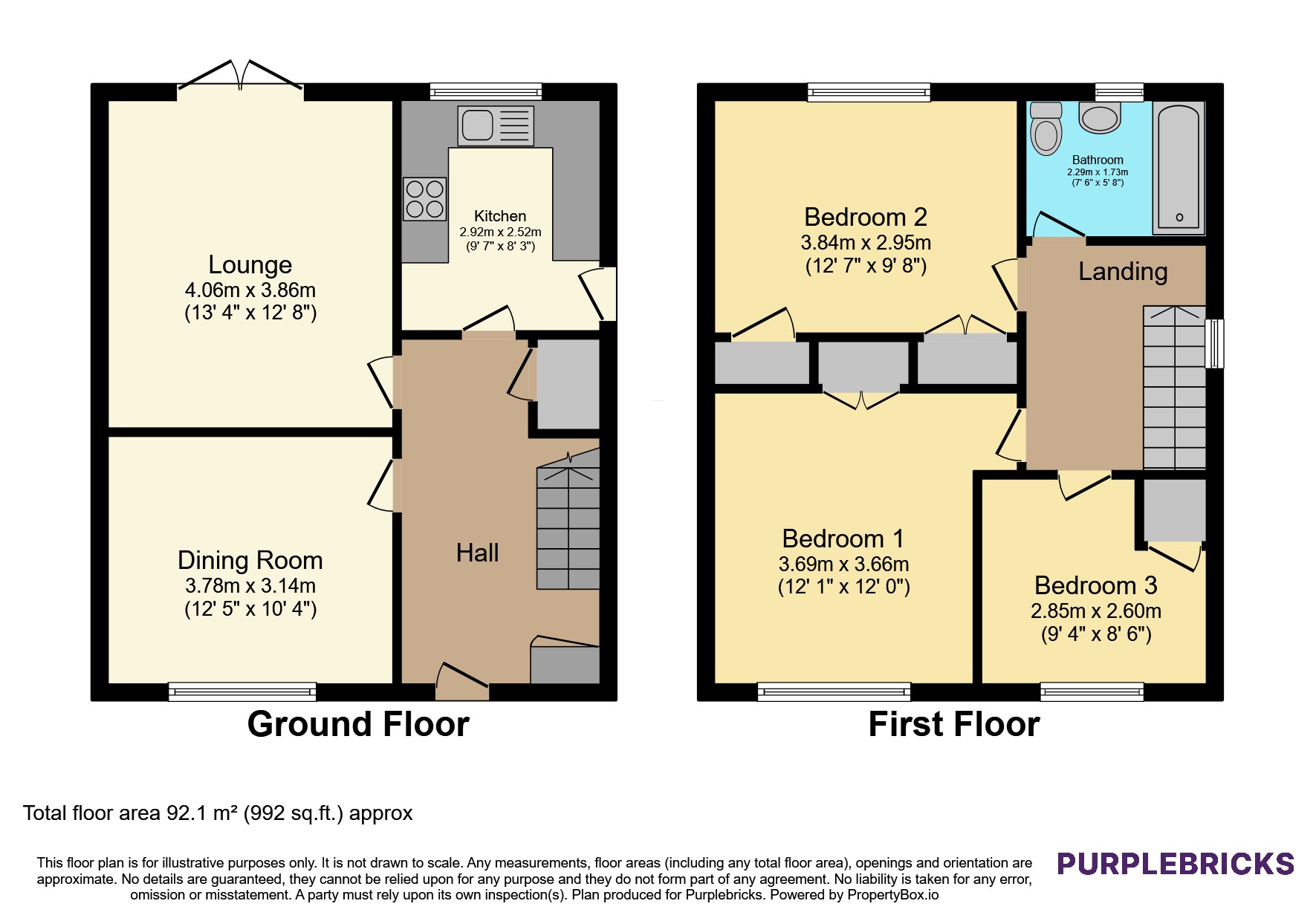5, Woburn Close, Liverpool floorplan