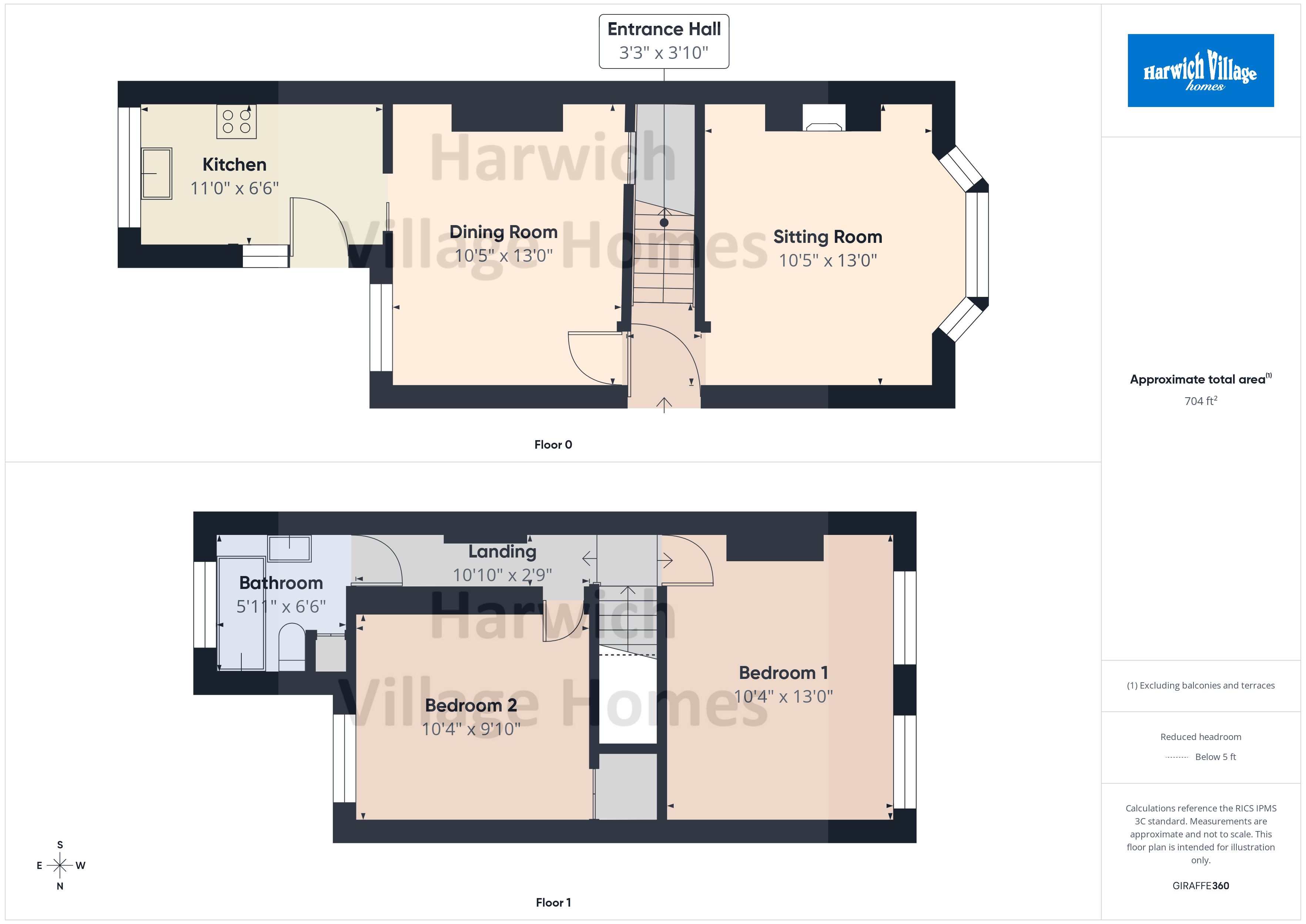 64a, Shaftesbury Avenue, Harwich floorplan