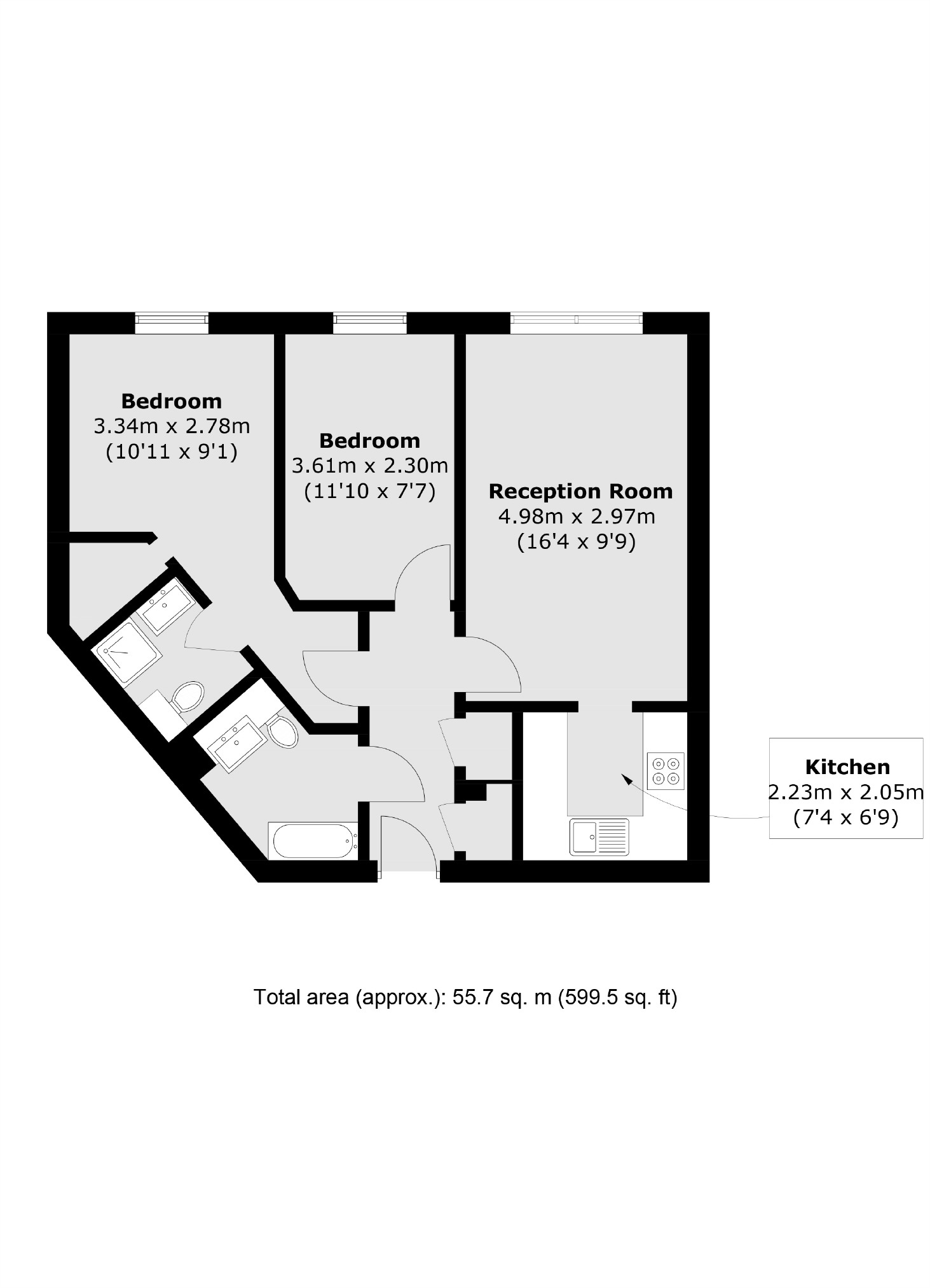 149, International Way, Sunbury-On-Thames floorplan