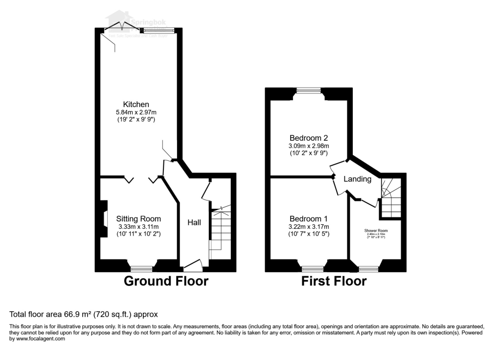 90, Meneage Street, Helston floorplan
