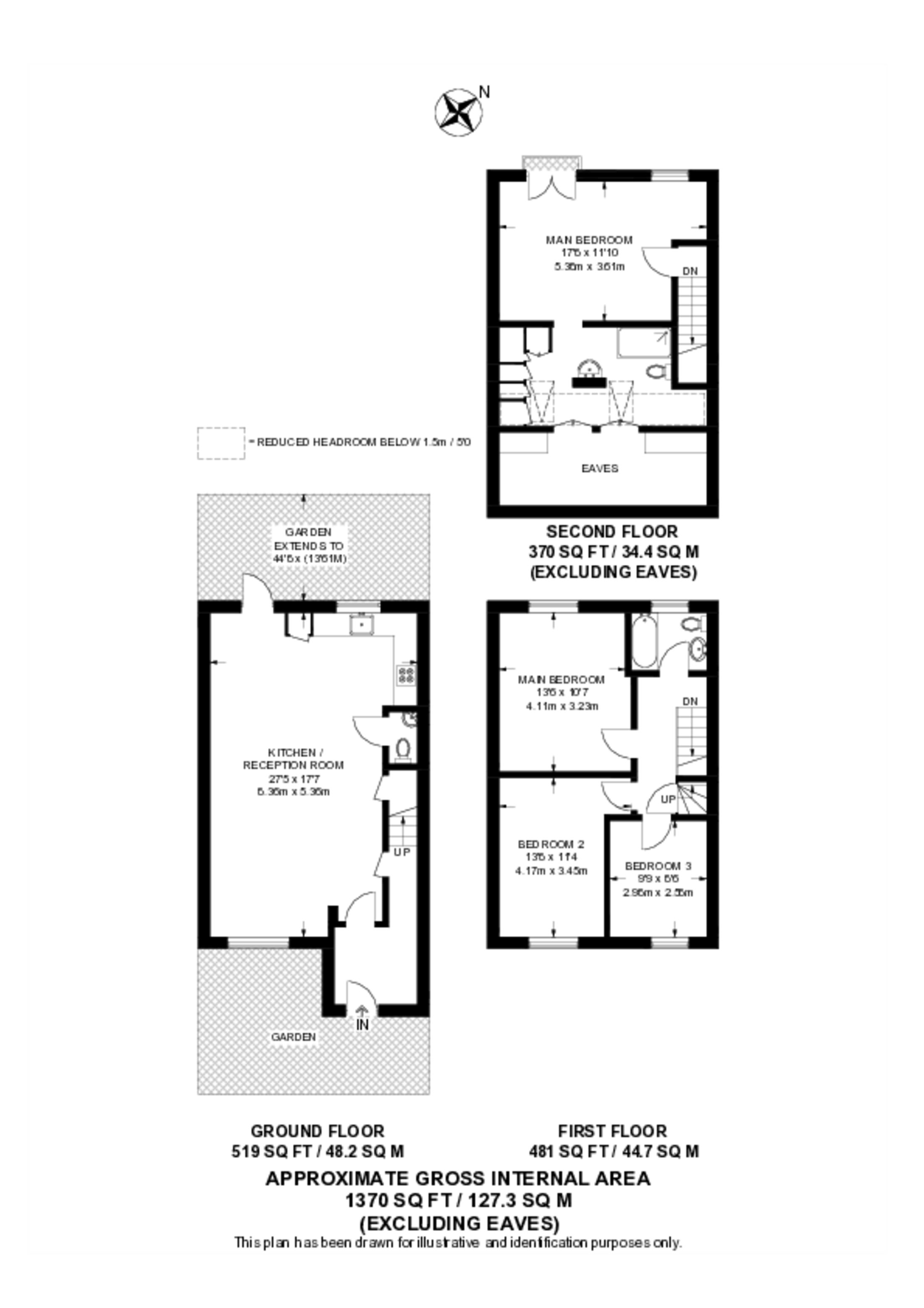 Myatt Road, Brixton floorplan