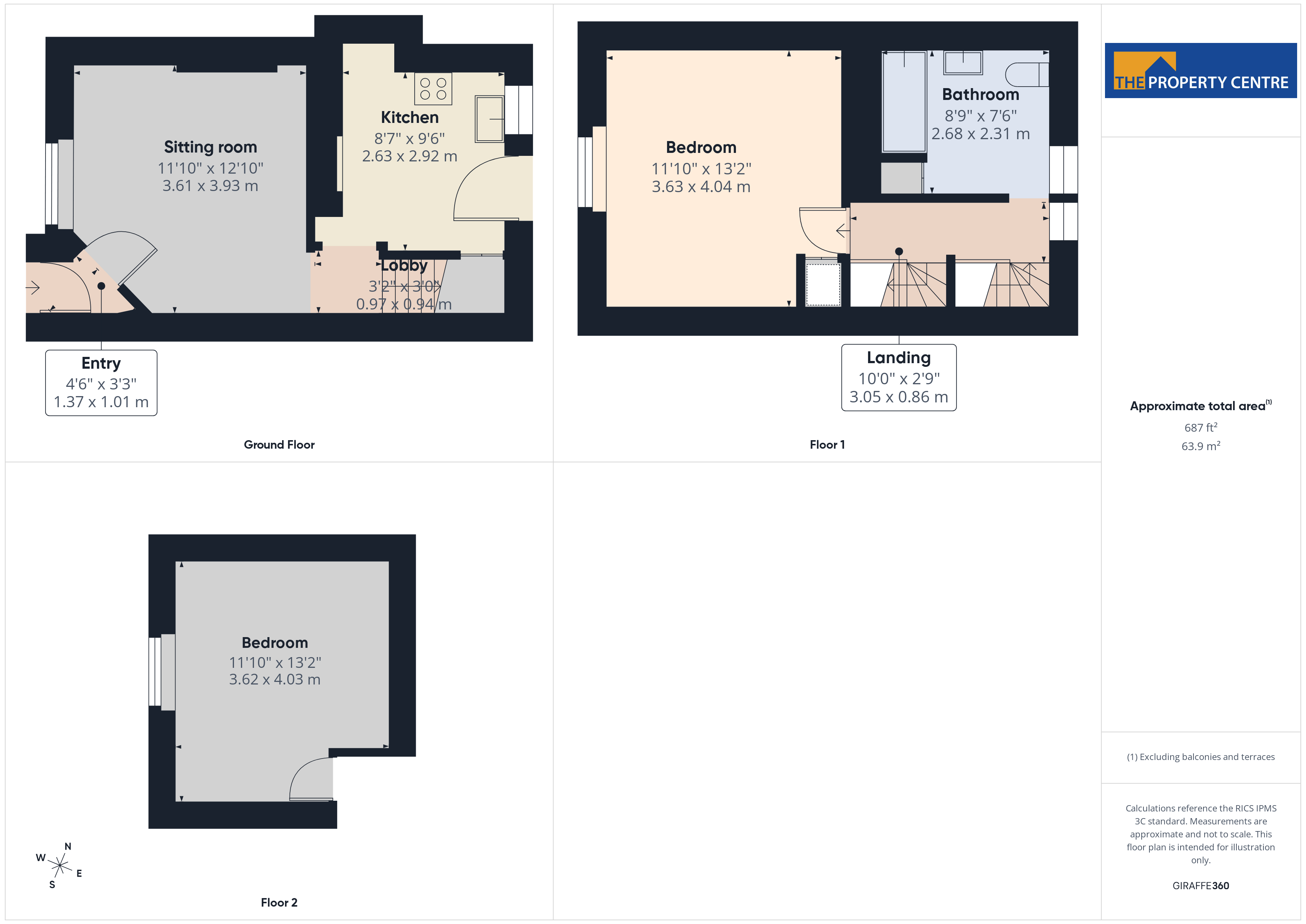 12, London Road, Gloucestershire floorplan