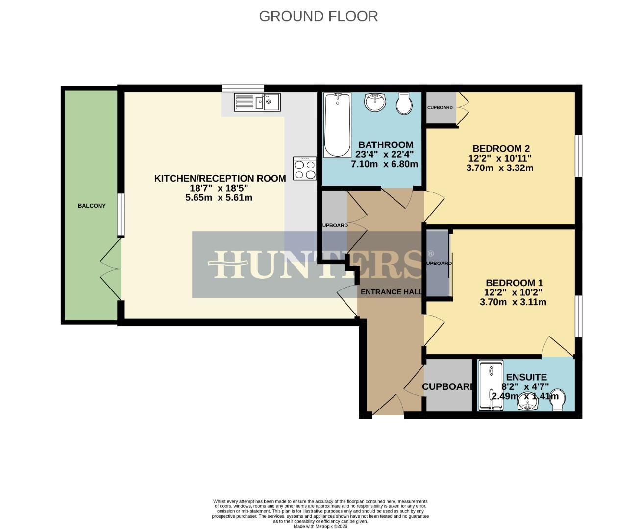 Flat 9 Cornelius House, 5, Handley Page Road, Barking floorplan
