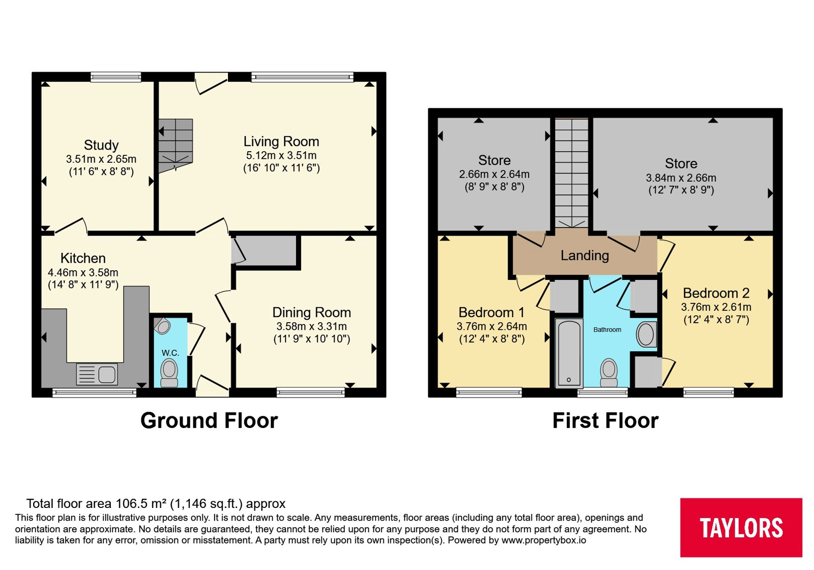 102, Crispin Road, Milton Keynes floorplan