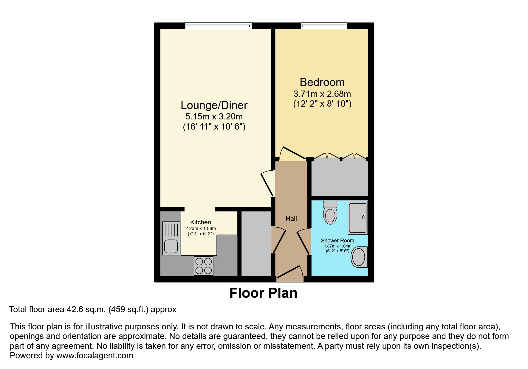 38, Fairhaven Court, Boscombe floorplan