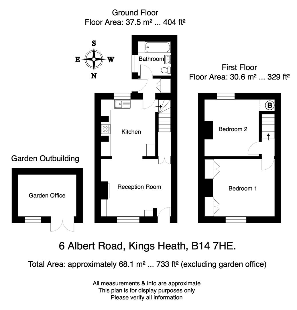 6, Albert Road, Birmingham floorplan