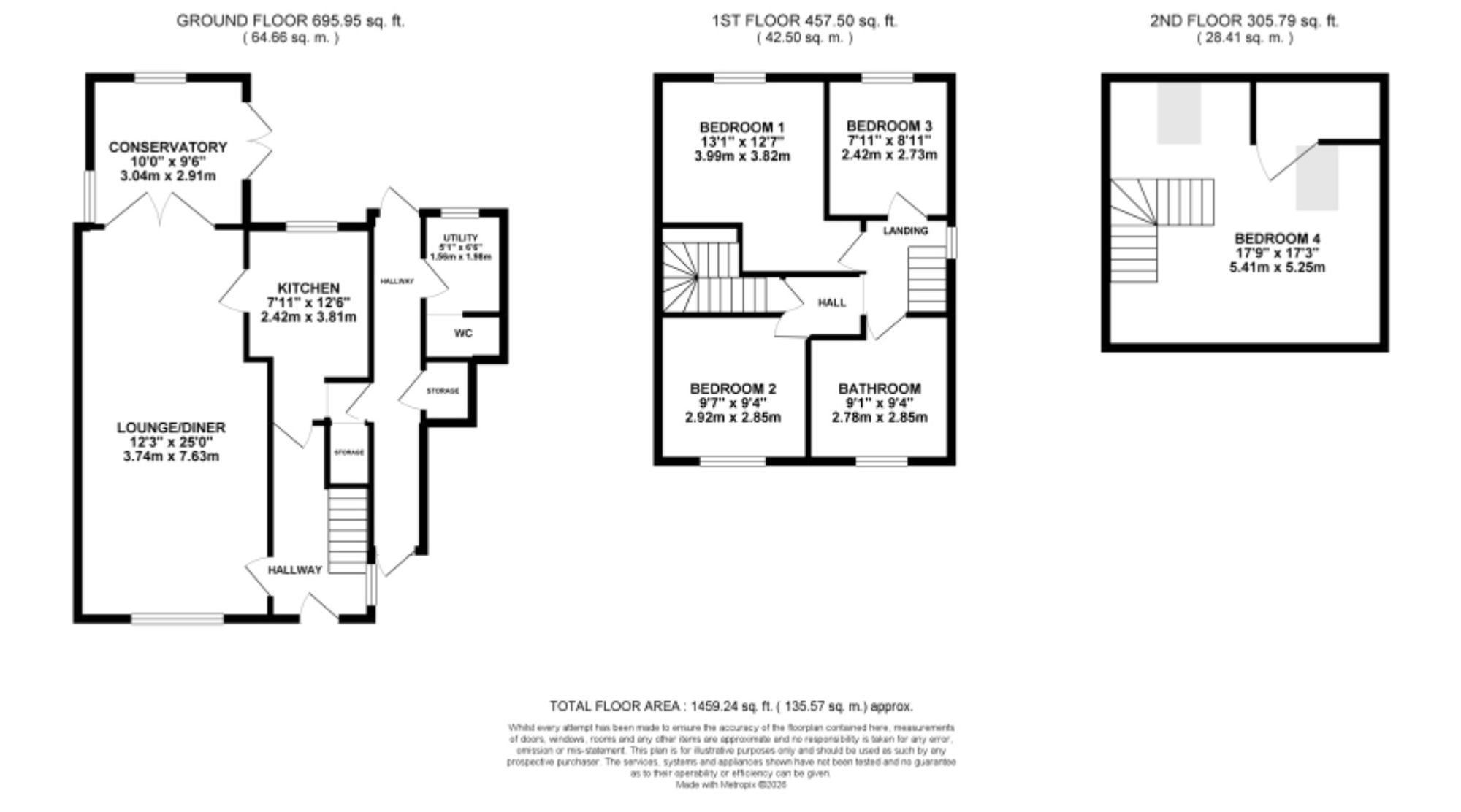 80 Highfield Drive, Stoke-On-Trent floorplan
