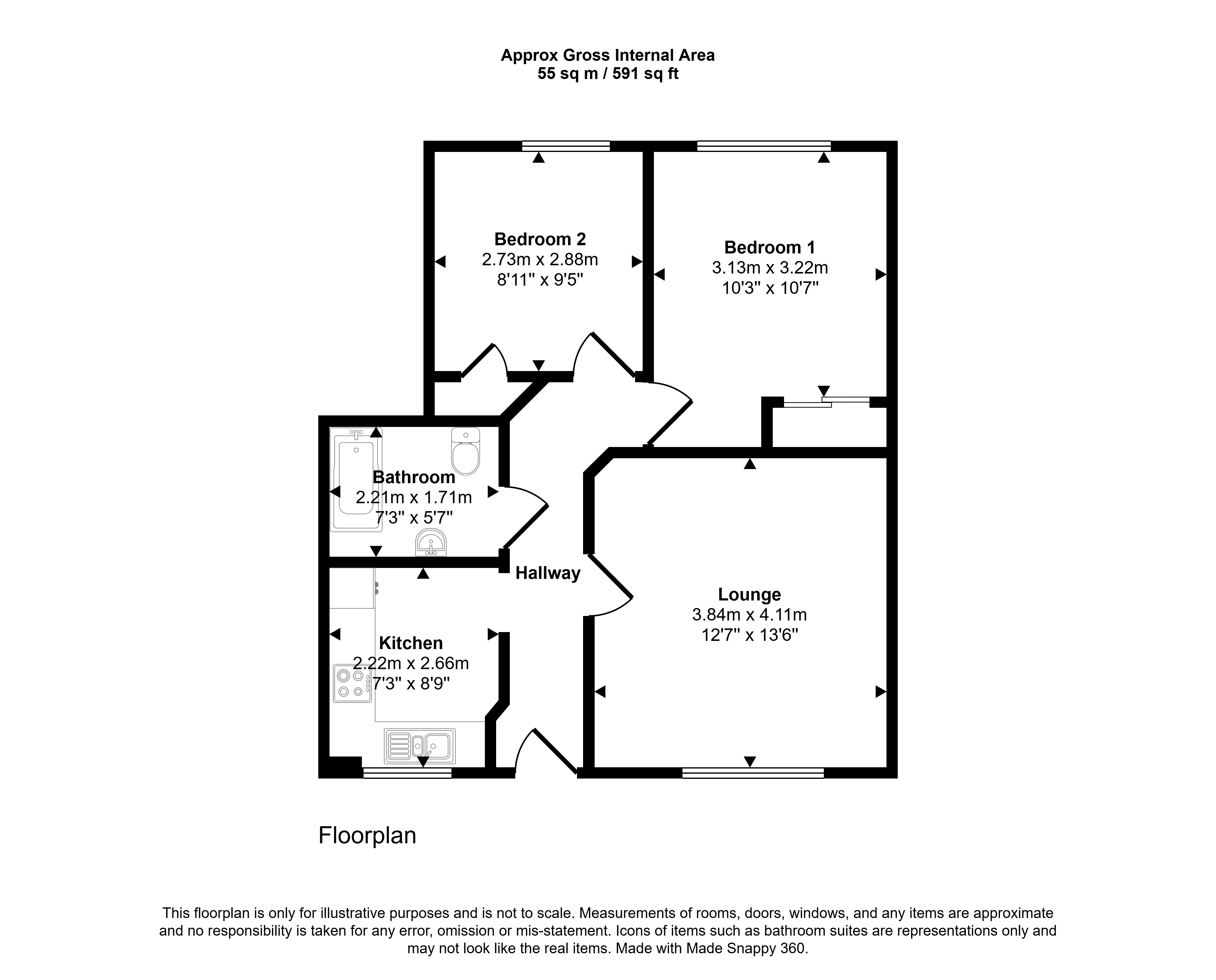 Ivy Gardens, Renfrewshire floorplan