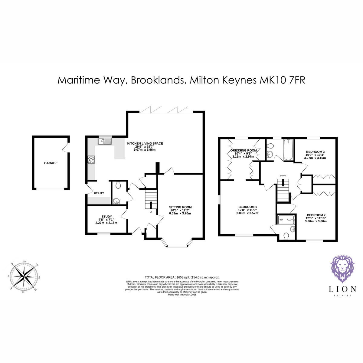 53, Maritime Way, Milton Keynes floorplan