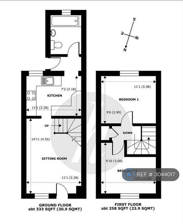 Duke St, Windsor floorplan