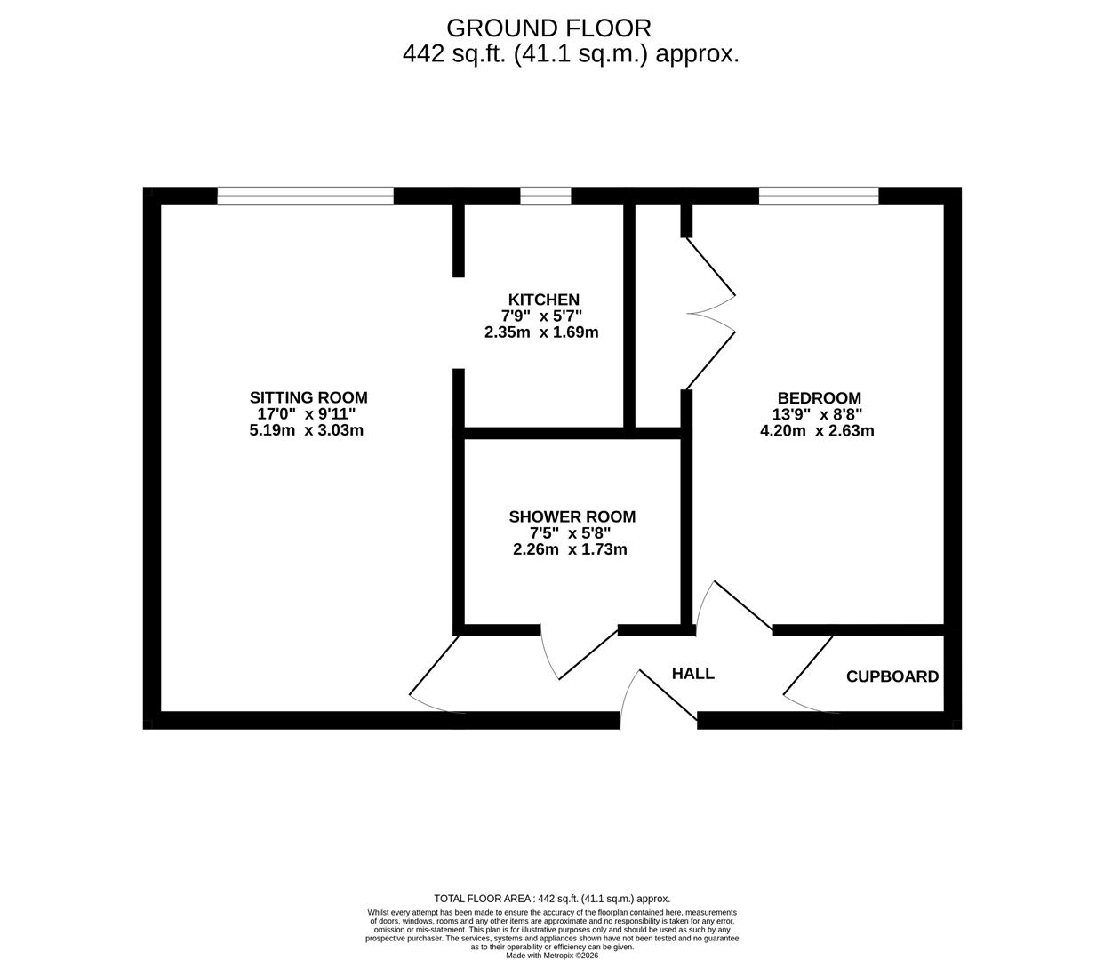 Flat 5, Maple House, Pucklechurch floorplan