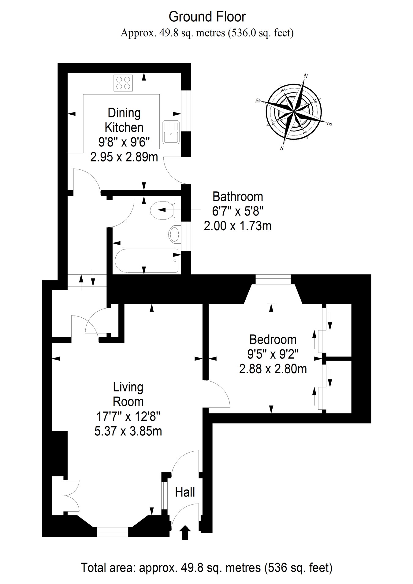 John Street, Cellardyke, Anstruther KY10, 1 bedroom flat for sale