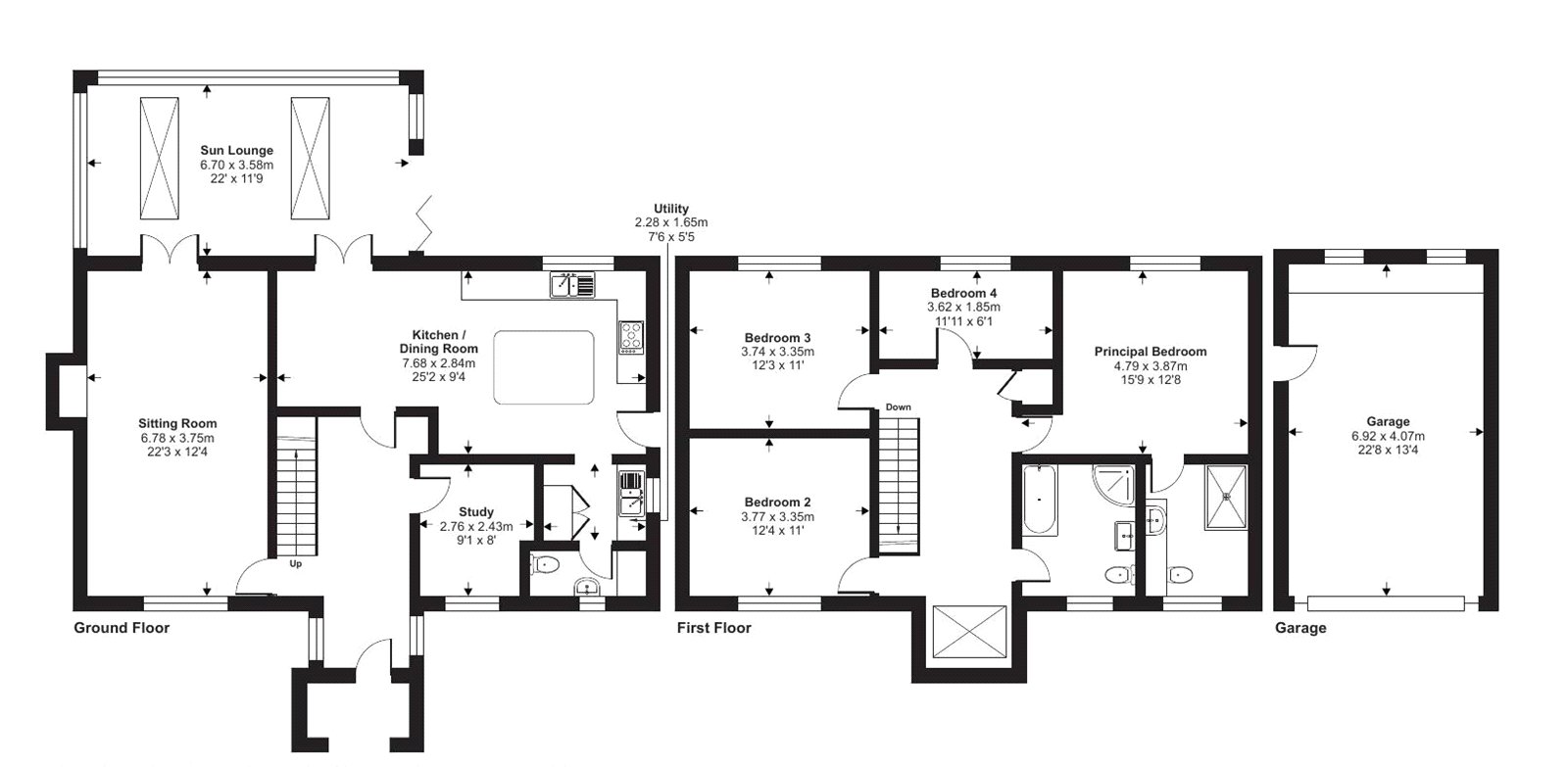 Apple Tree House,, Cove, Devon floorplan