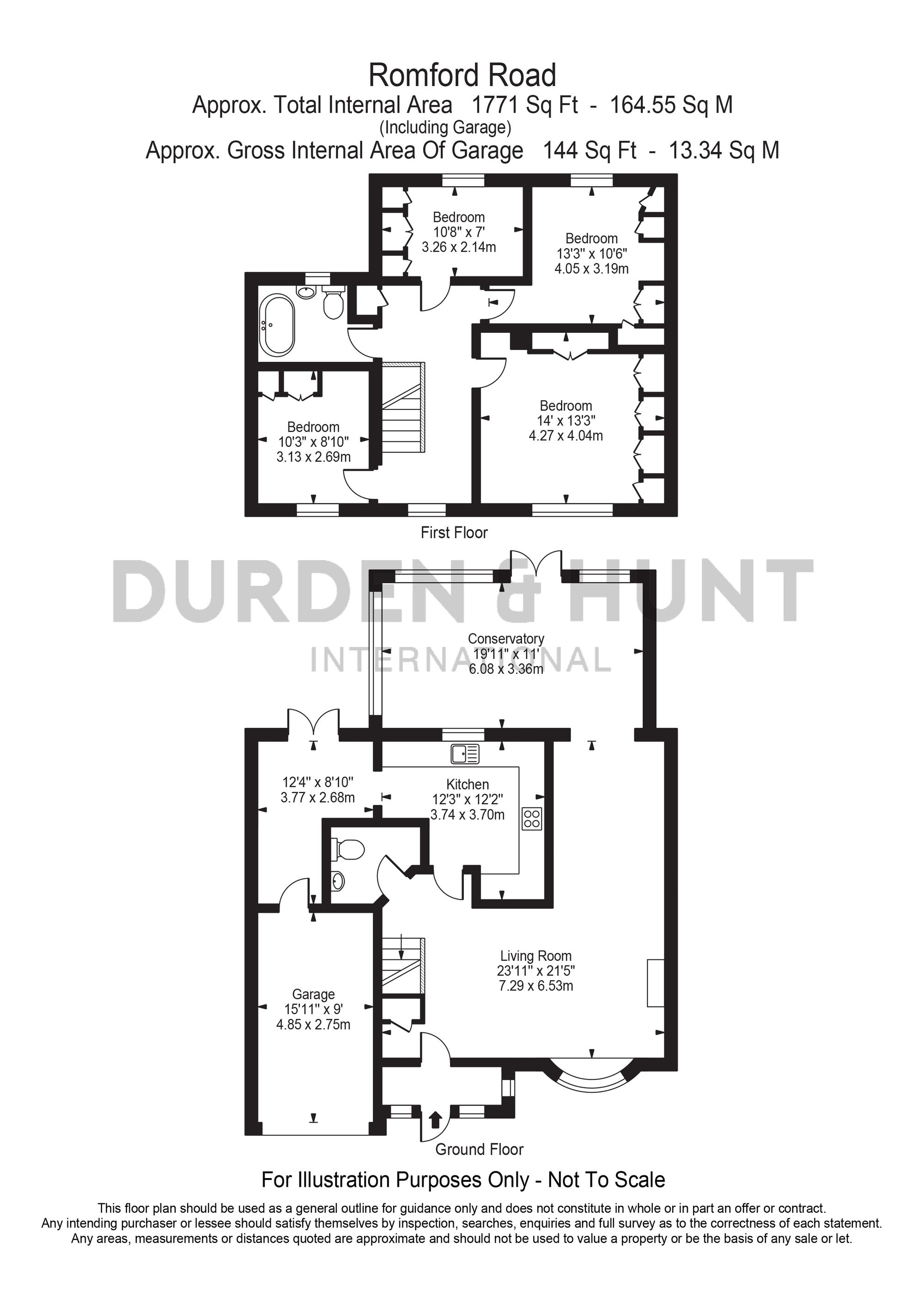 67 Romford Road, Chigwell floorplan