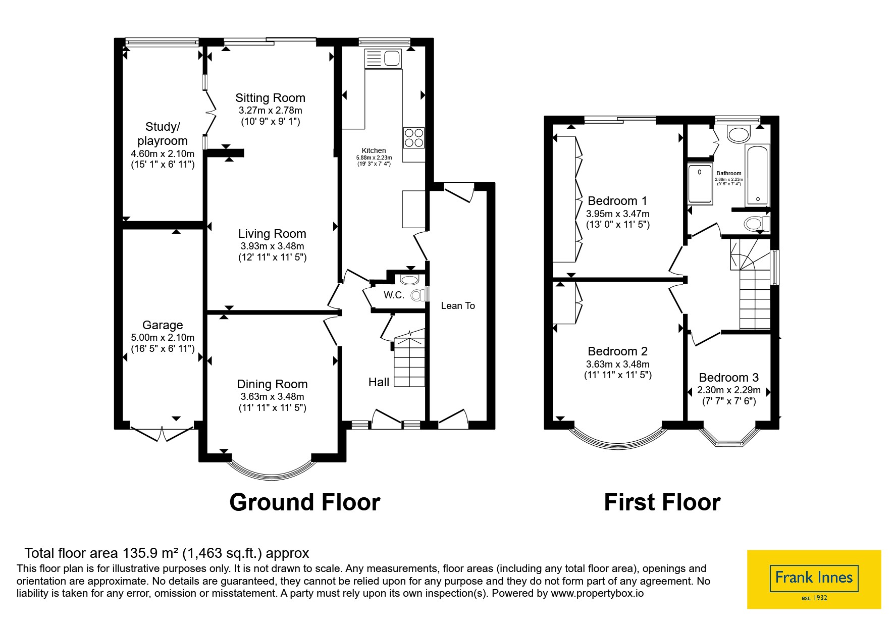 Repton Road, Nottingham floorplan