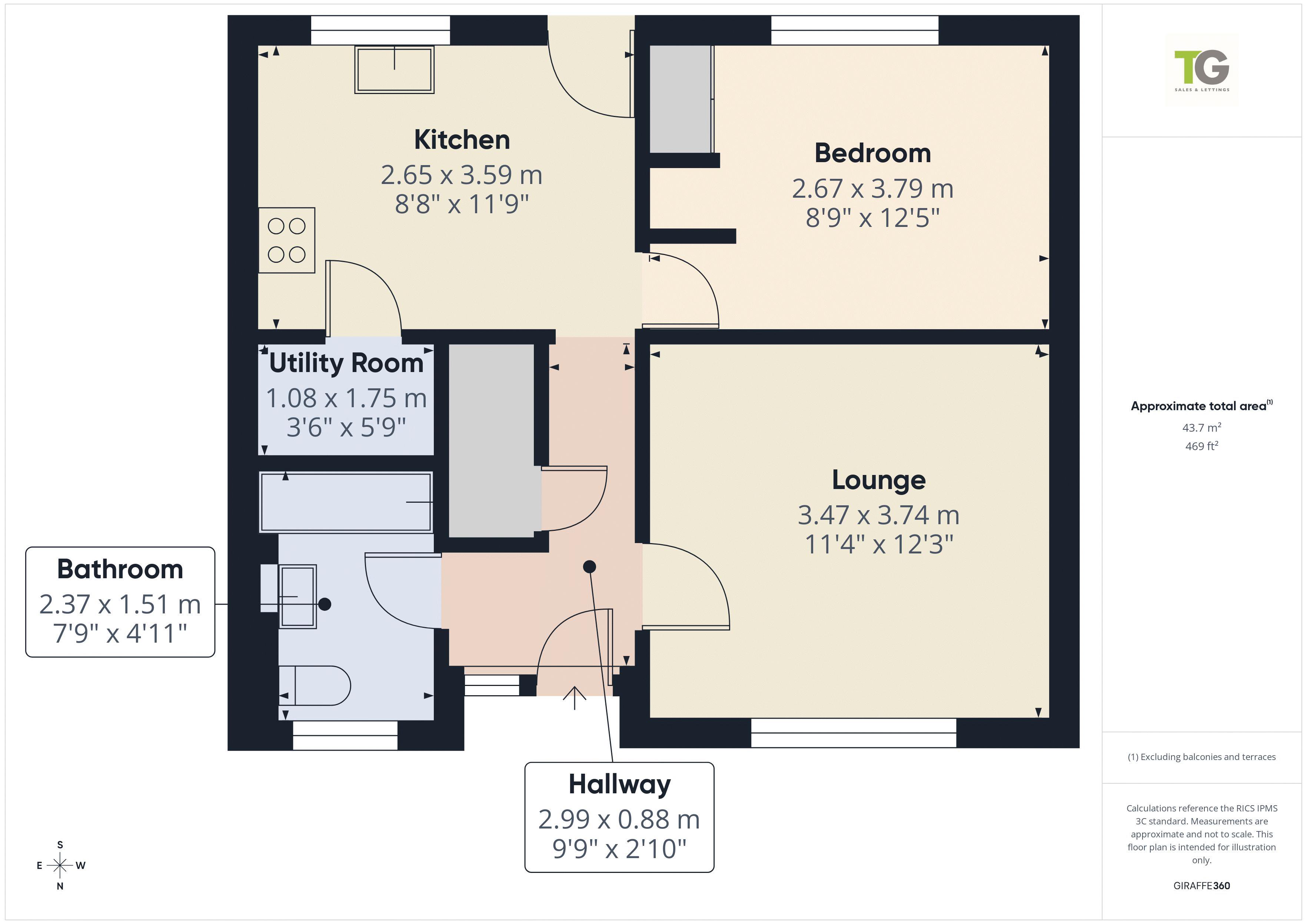 2, Ennerdale Road, Cheltenham floorplan