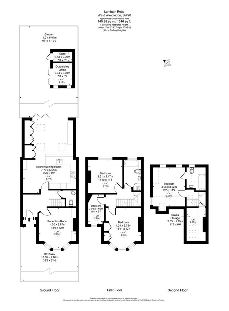Lambton Road, West Wimbledon floorplan