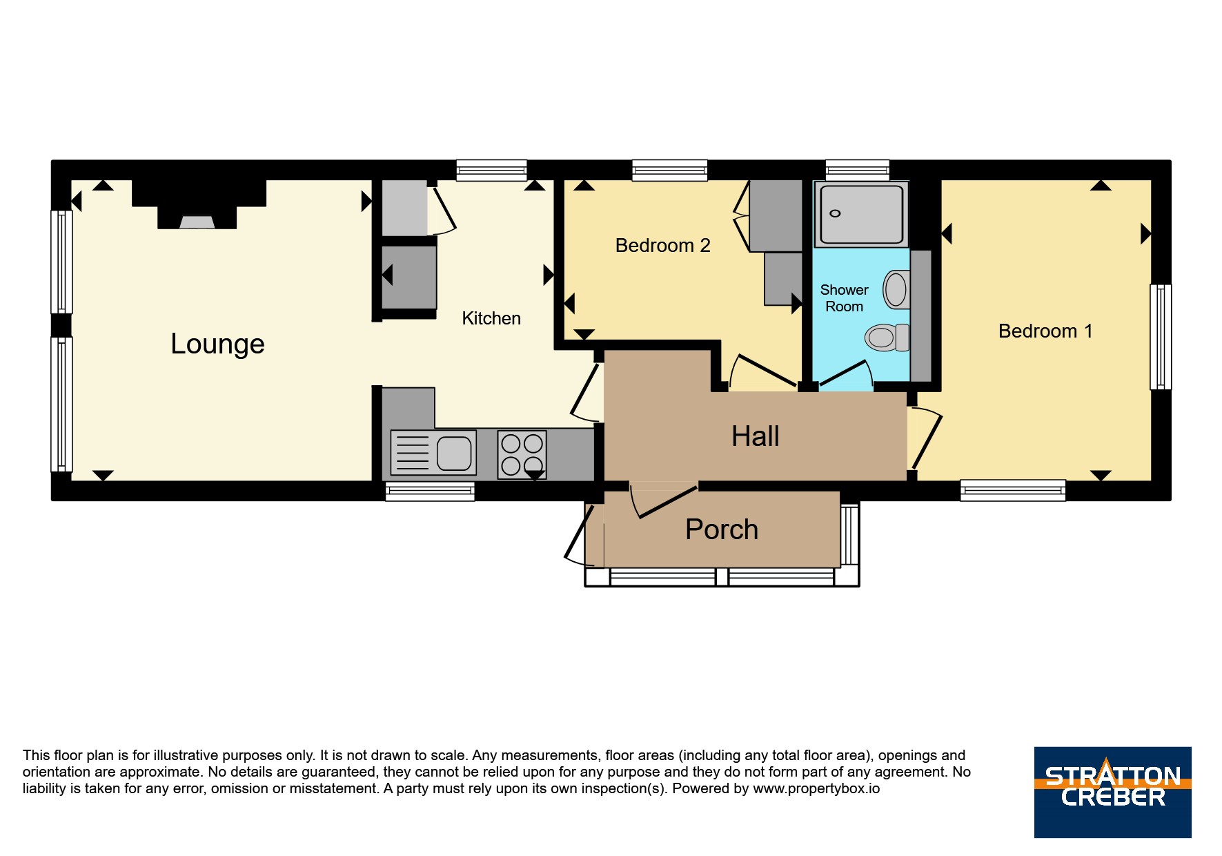 25,, Trelawne Gardens, Cornwall floorplan