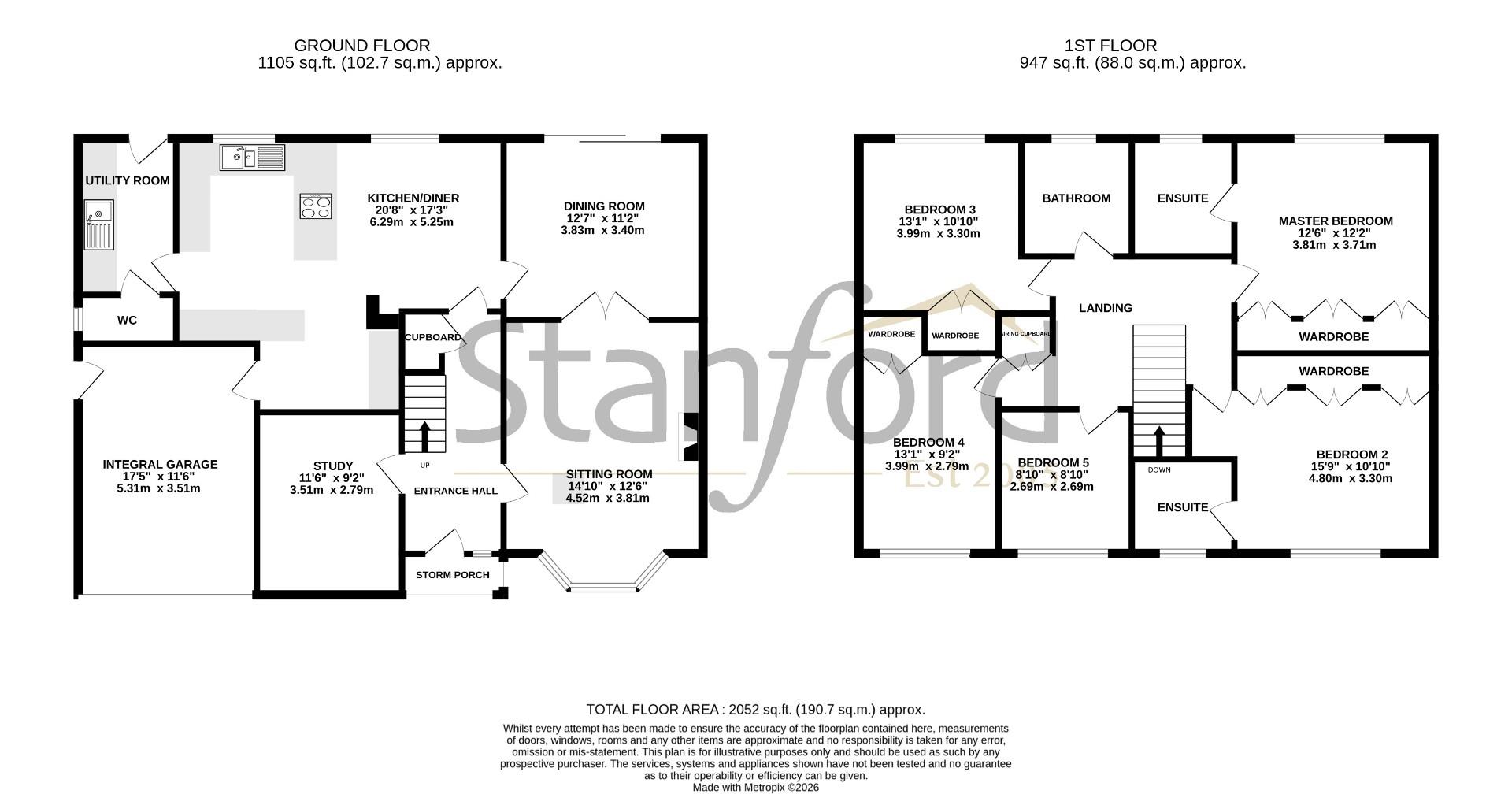 2, Blackberry Drive, Eastleigh floorplan
