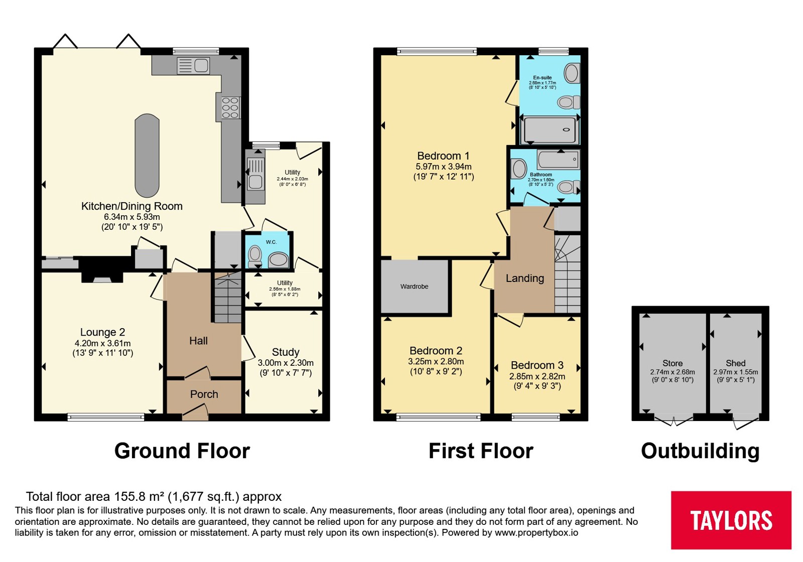 3, Wellington Road, Hertfordshire floorplan