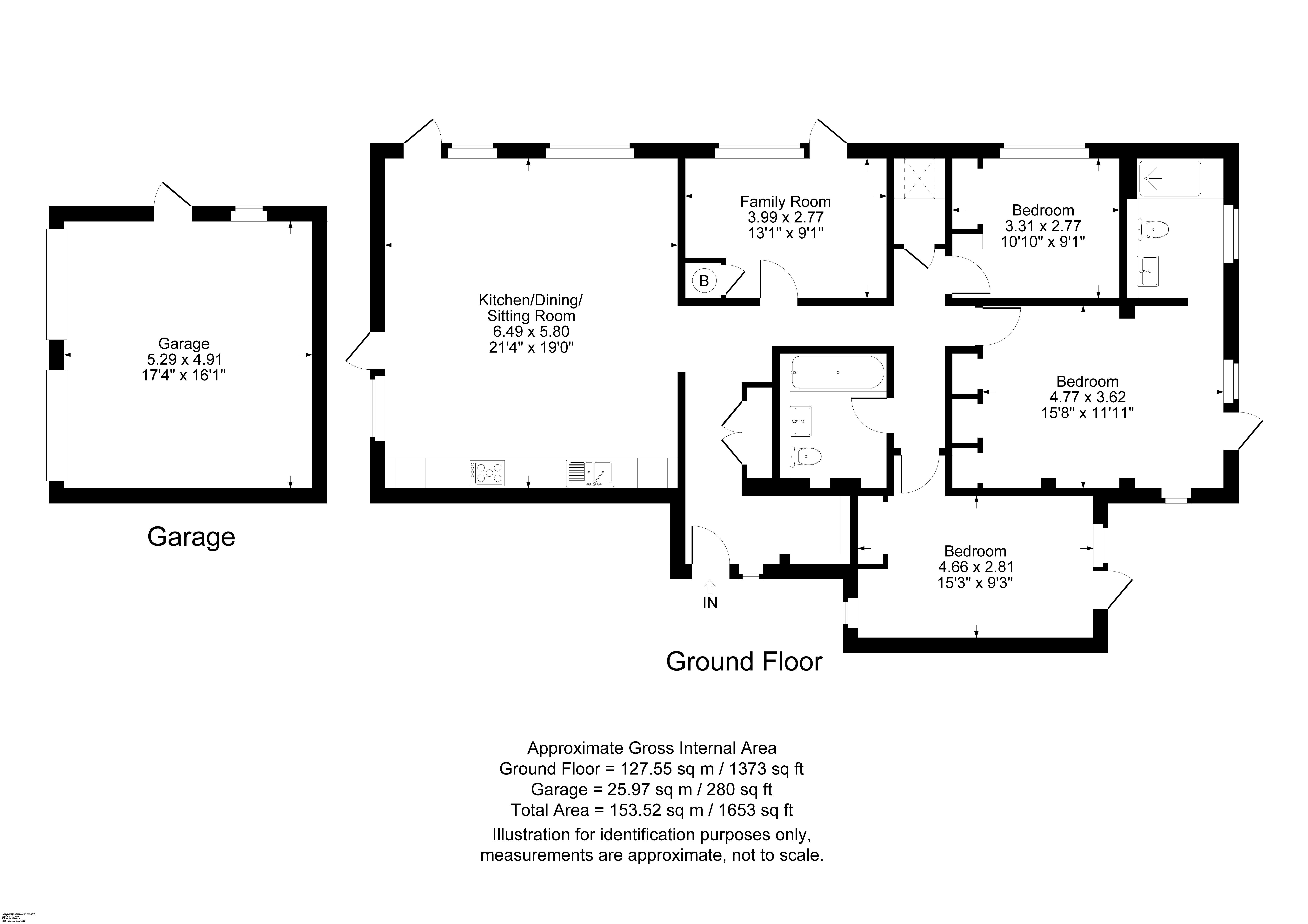 Uplands,, Down End, Banbury floorplan