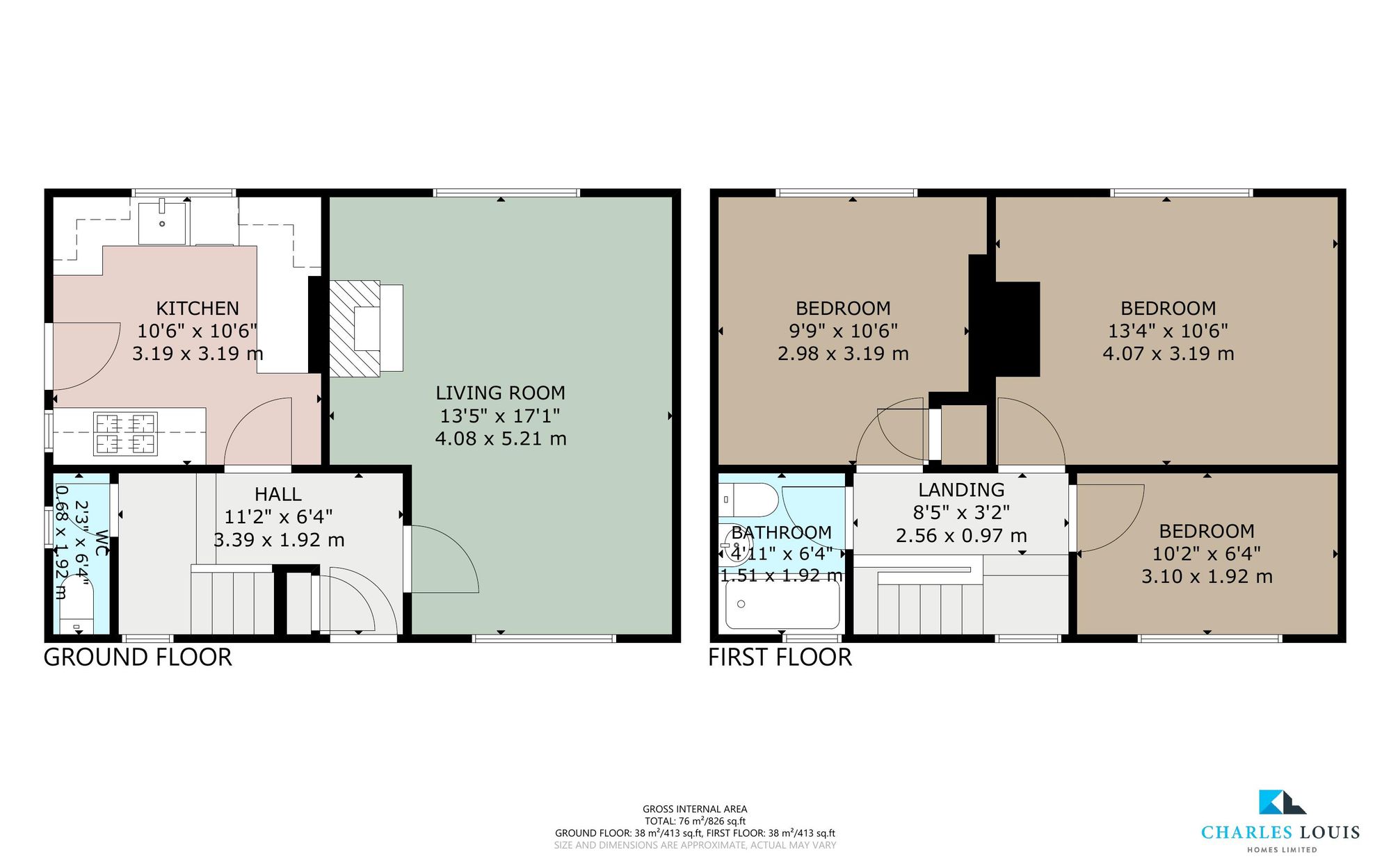 24 Lancaster Avenue, Bury floorplan