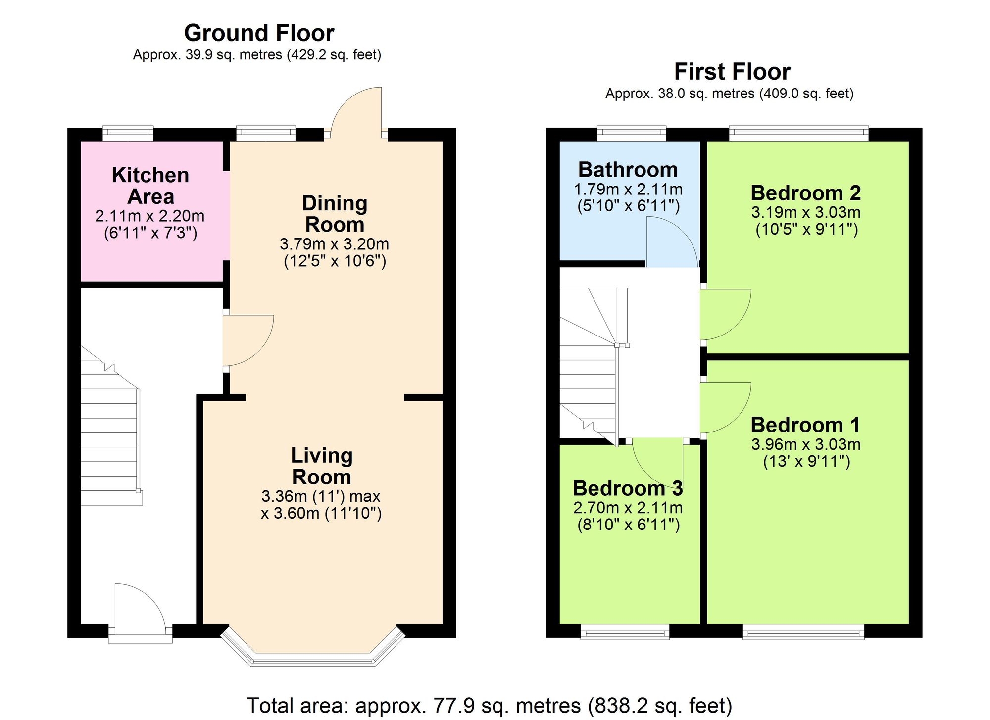 19 Castor Road, Brixham floorplan
