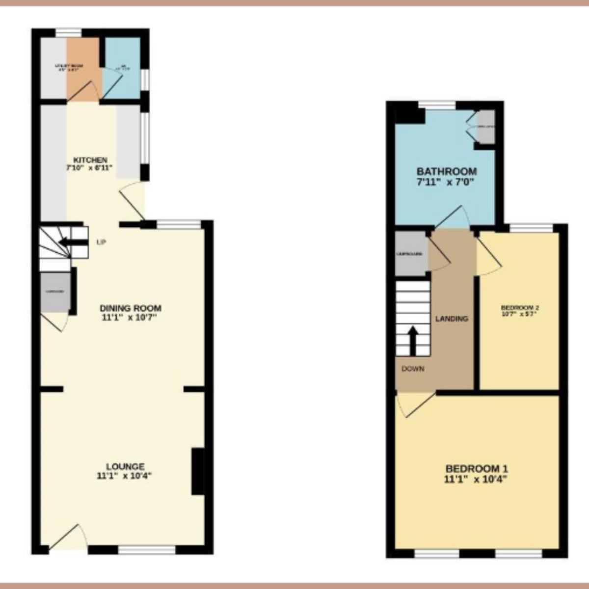 6, Norman Terrace, Leigh-on-sea floorplan
