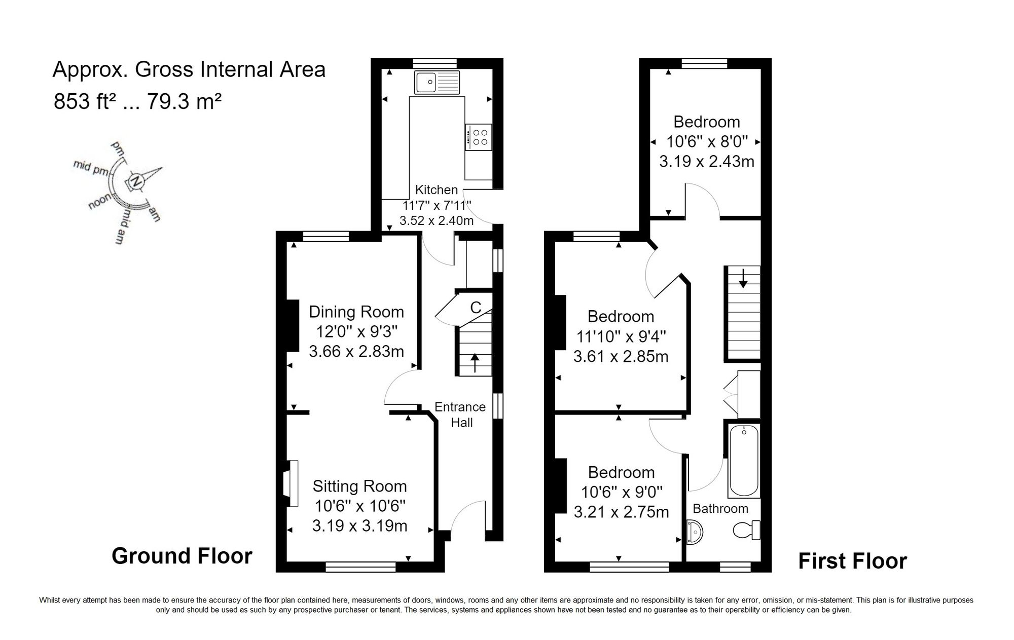 89 Clifton Road, Tunbridge Wells floorplan