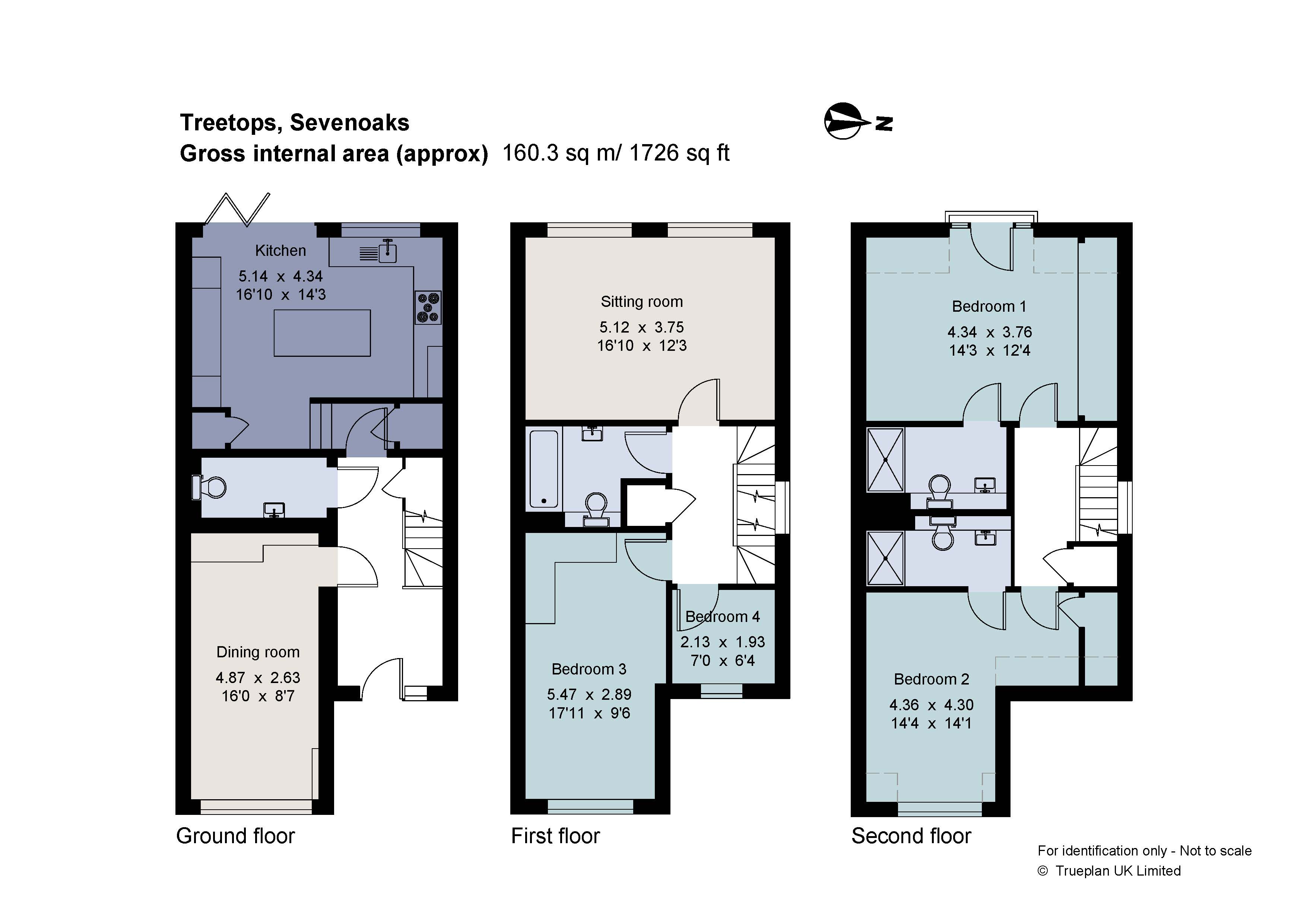 46, Lambarde Road, Sevenoaks, Kent, TN13 floorplan