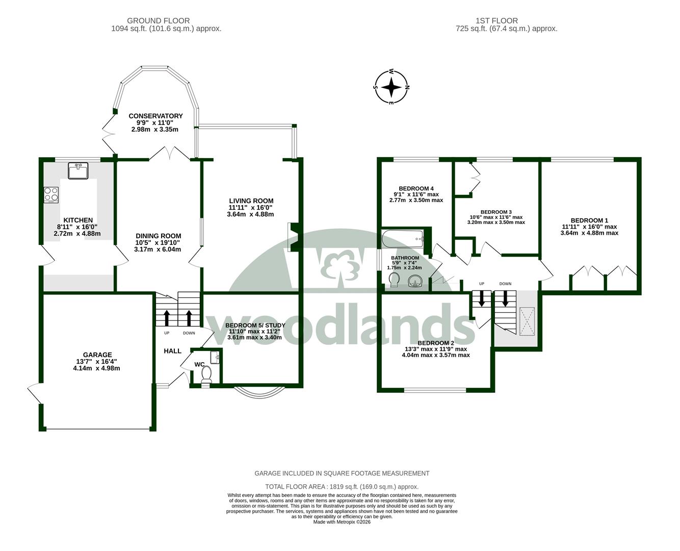 12, Ghyll Crescent, Horsham floorplan