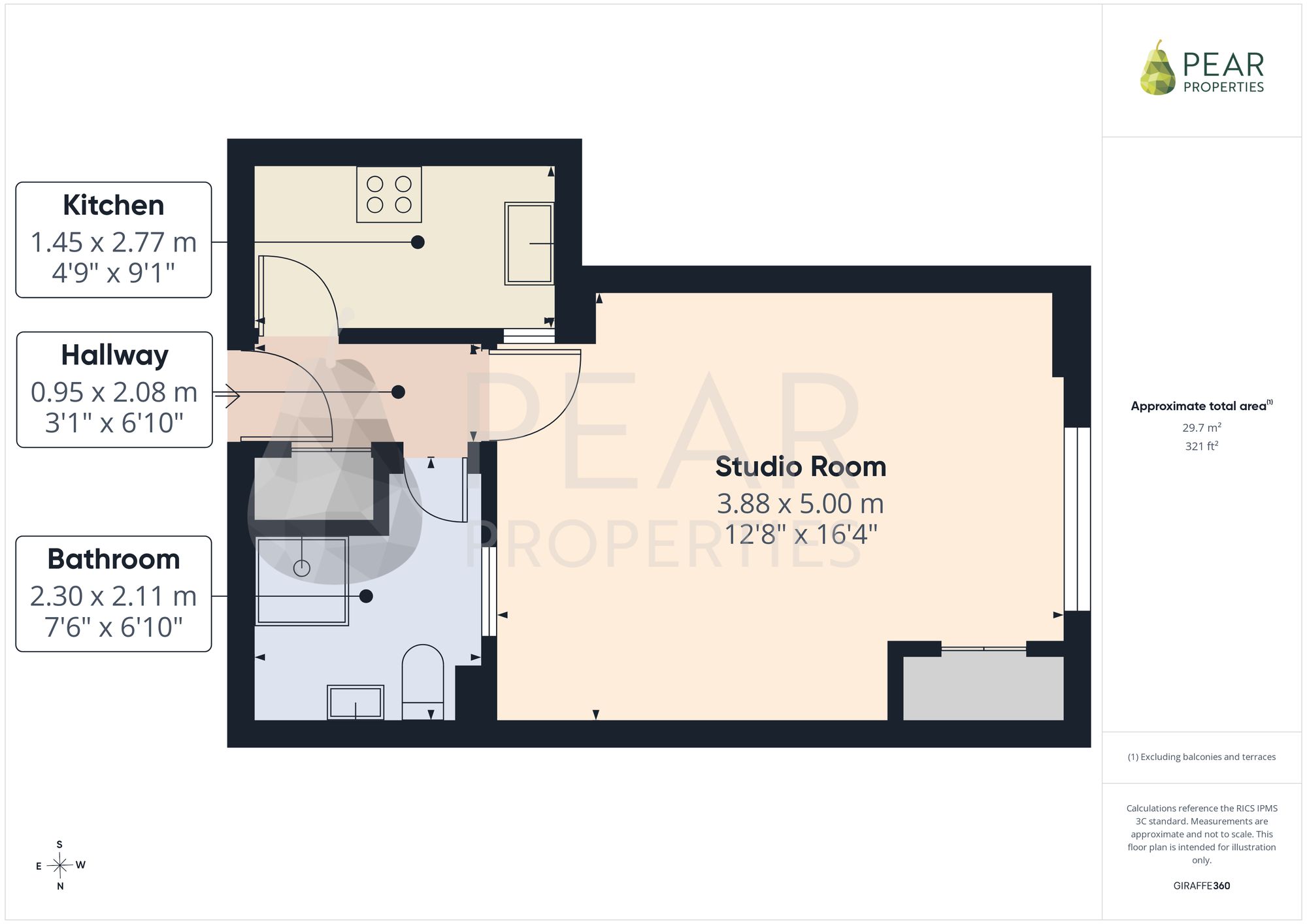 Flat 27, Milton Court Milton Road, Worthing floorplan
