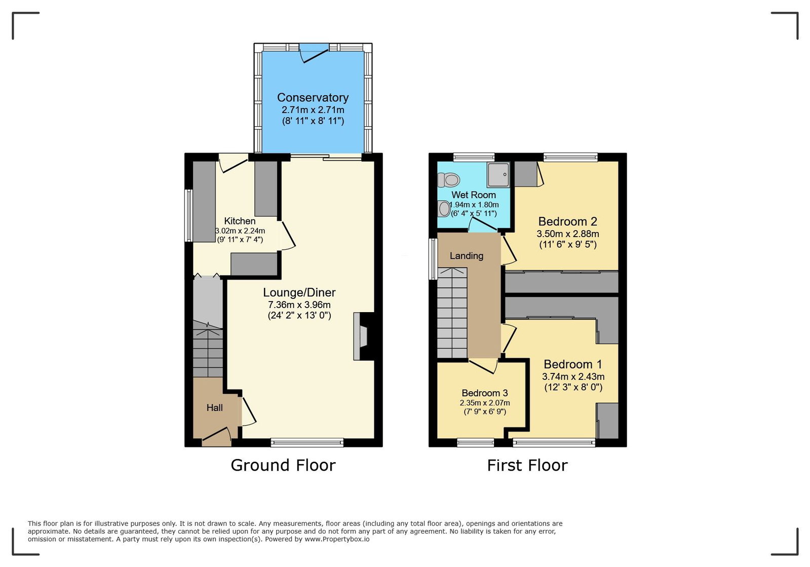 18, Churchfield Road, Leeds floorplan