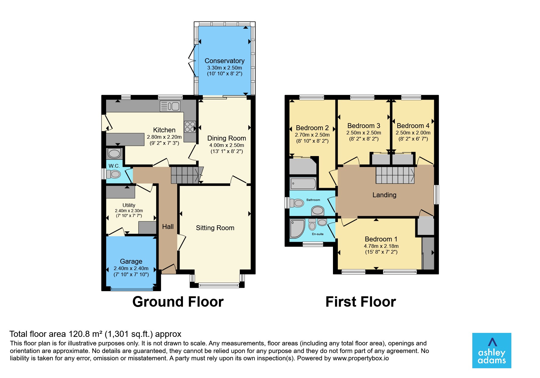 43, Marston Brook, Derby floorplan