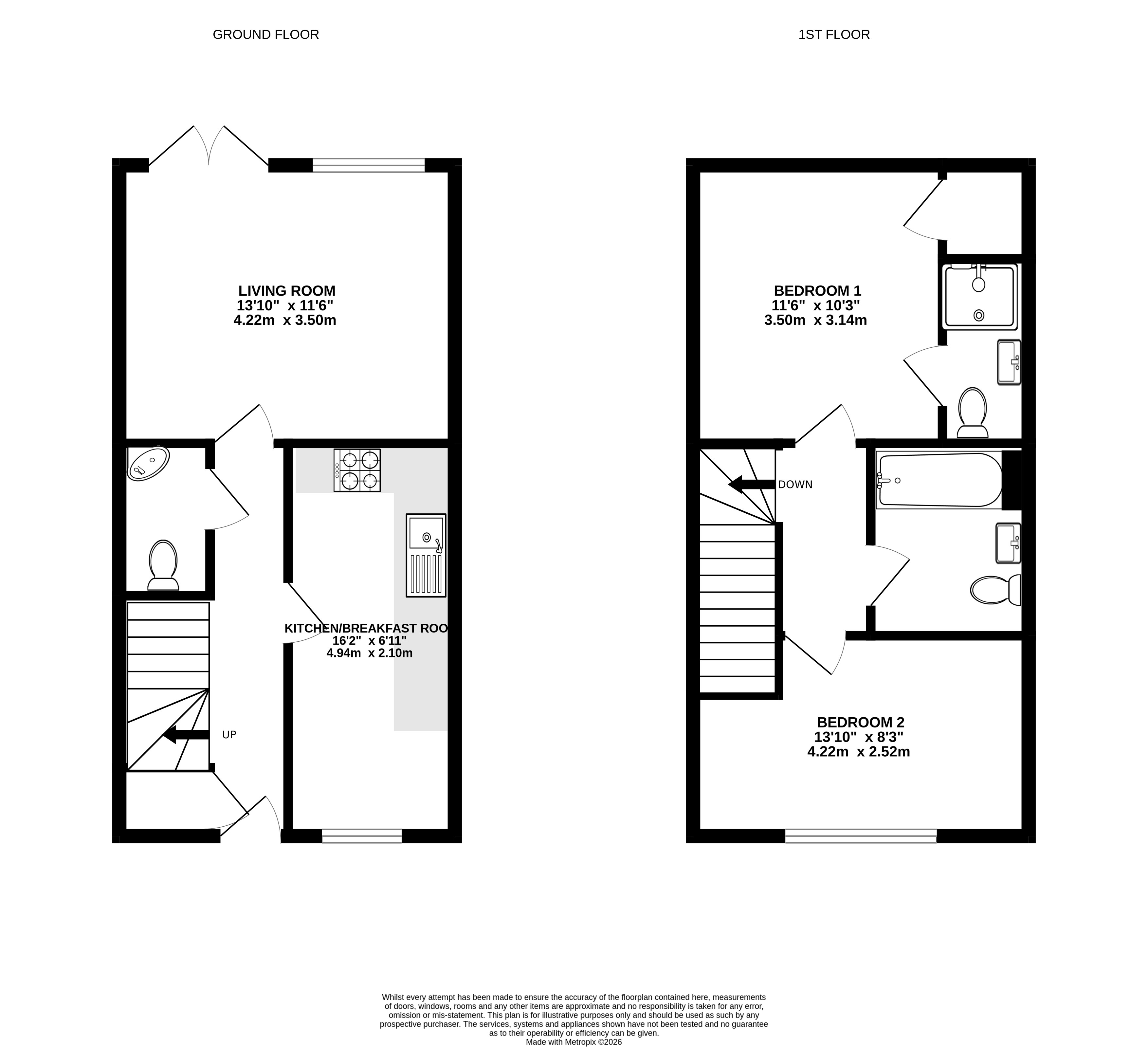 9, Withers Walk, Camberley floorplan