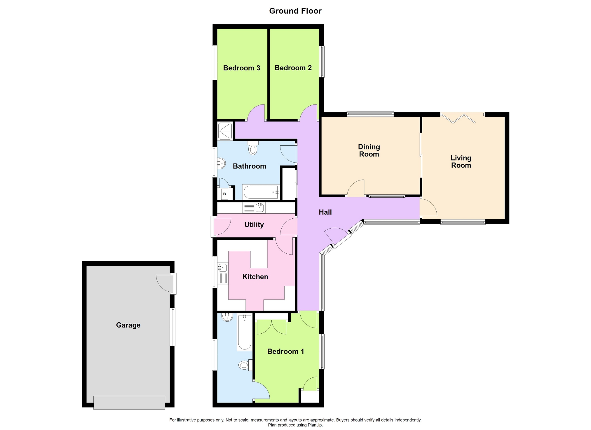 55a, Station Road, Neath floorplan