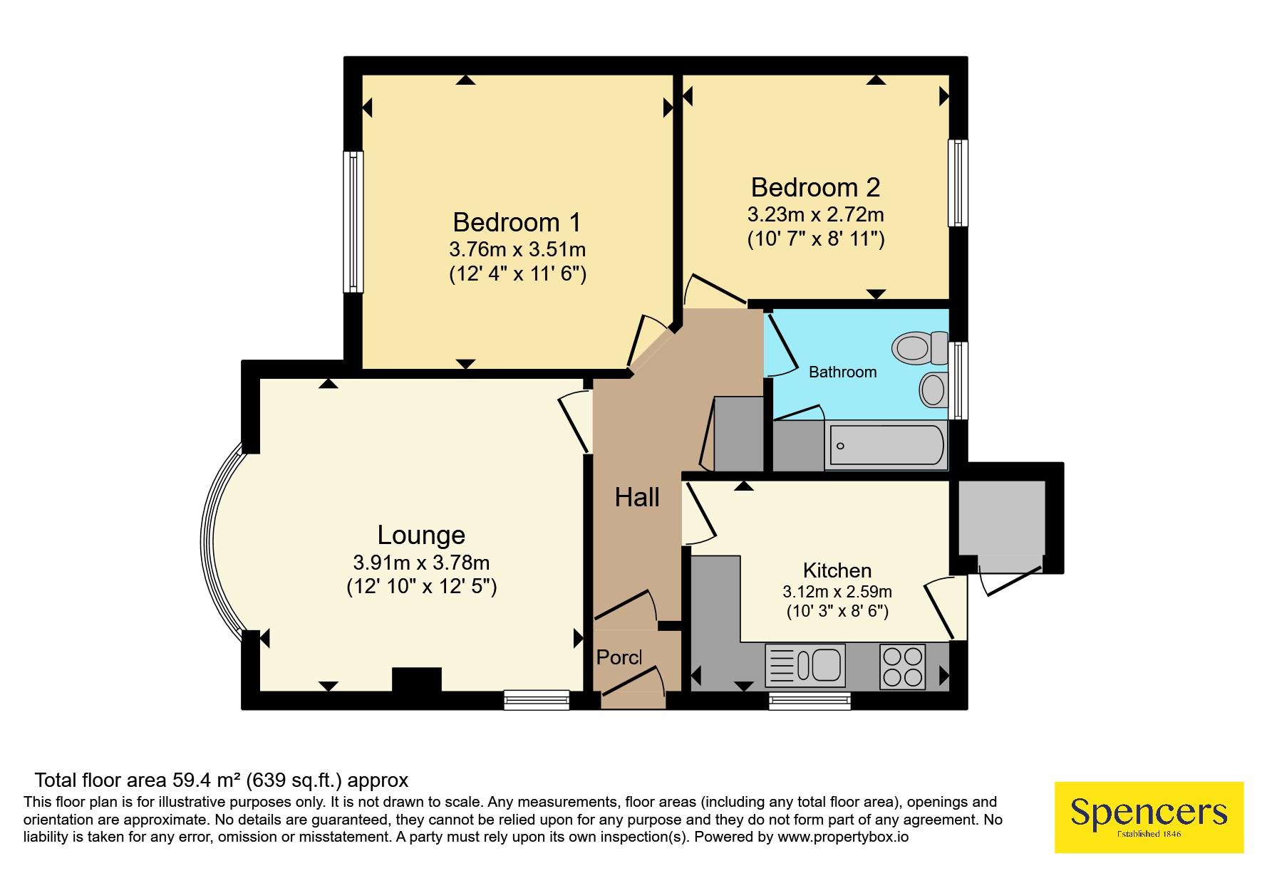 10, Brampton Way, Leicester floorplan