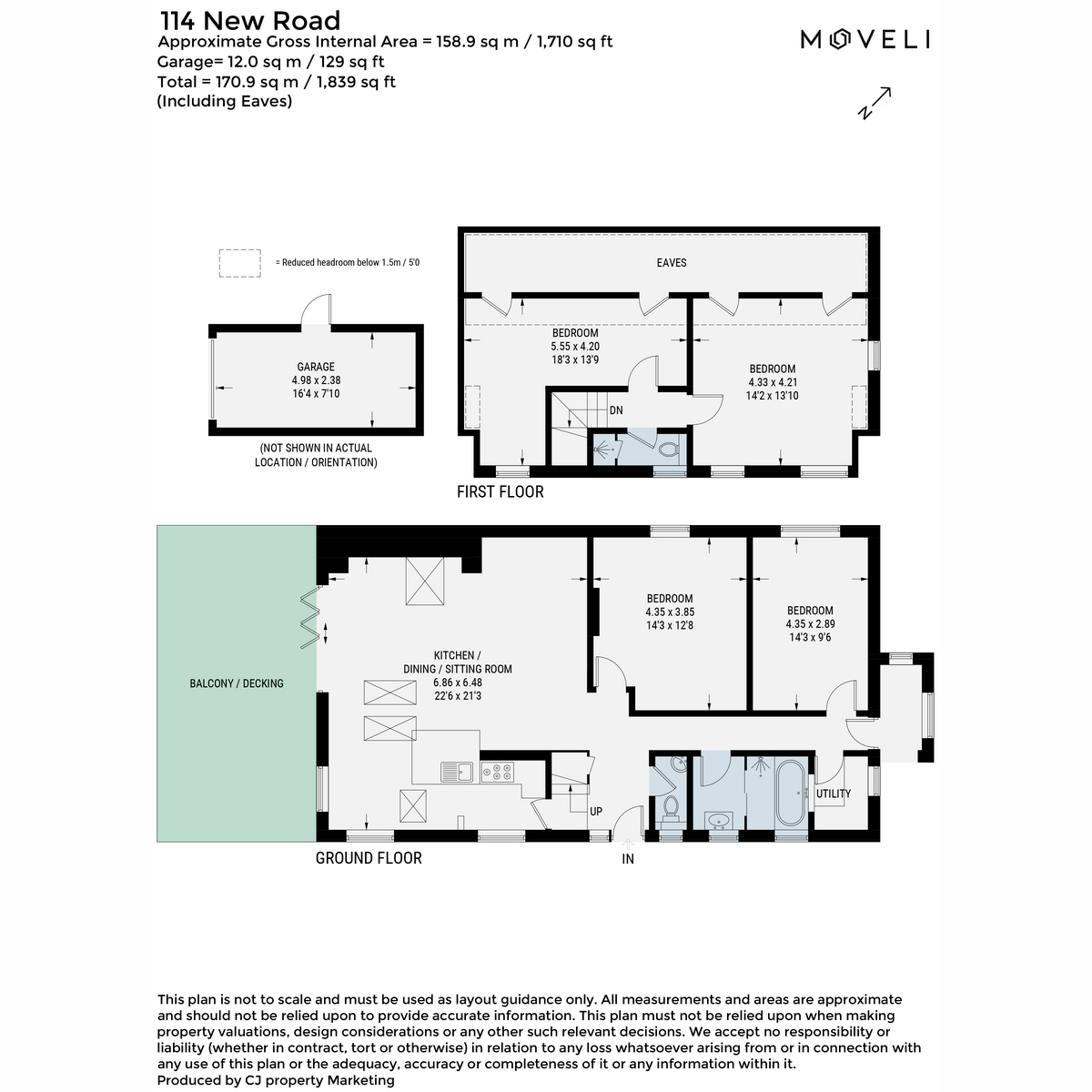 114, New Road, Marlow floorplan