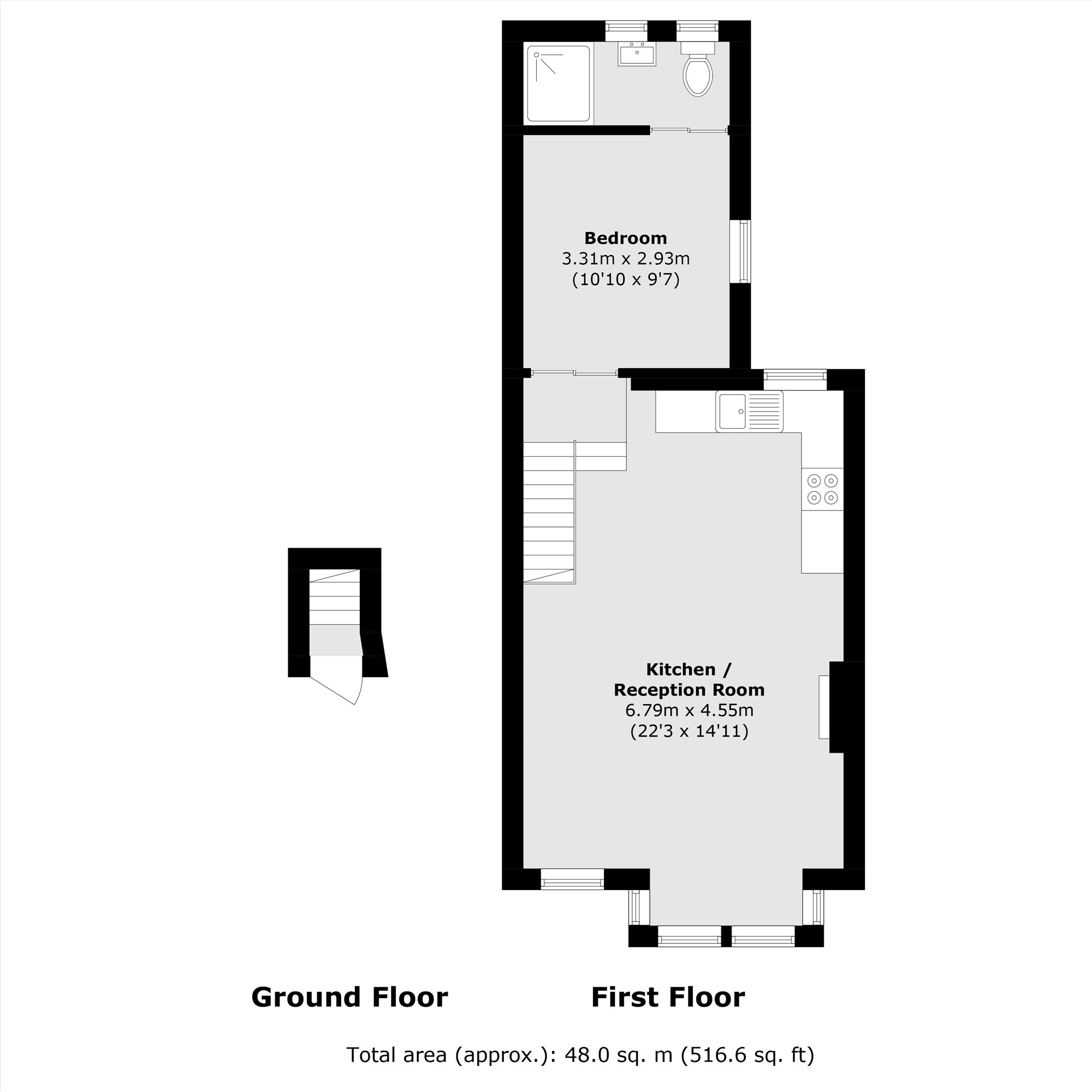 27A, Ramsay Road, London floorplan