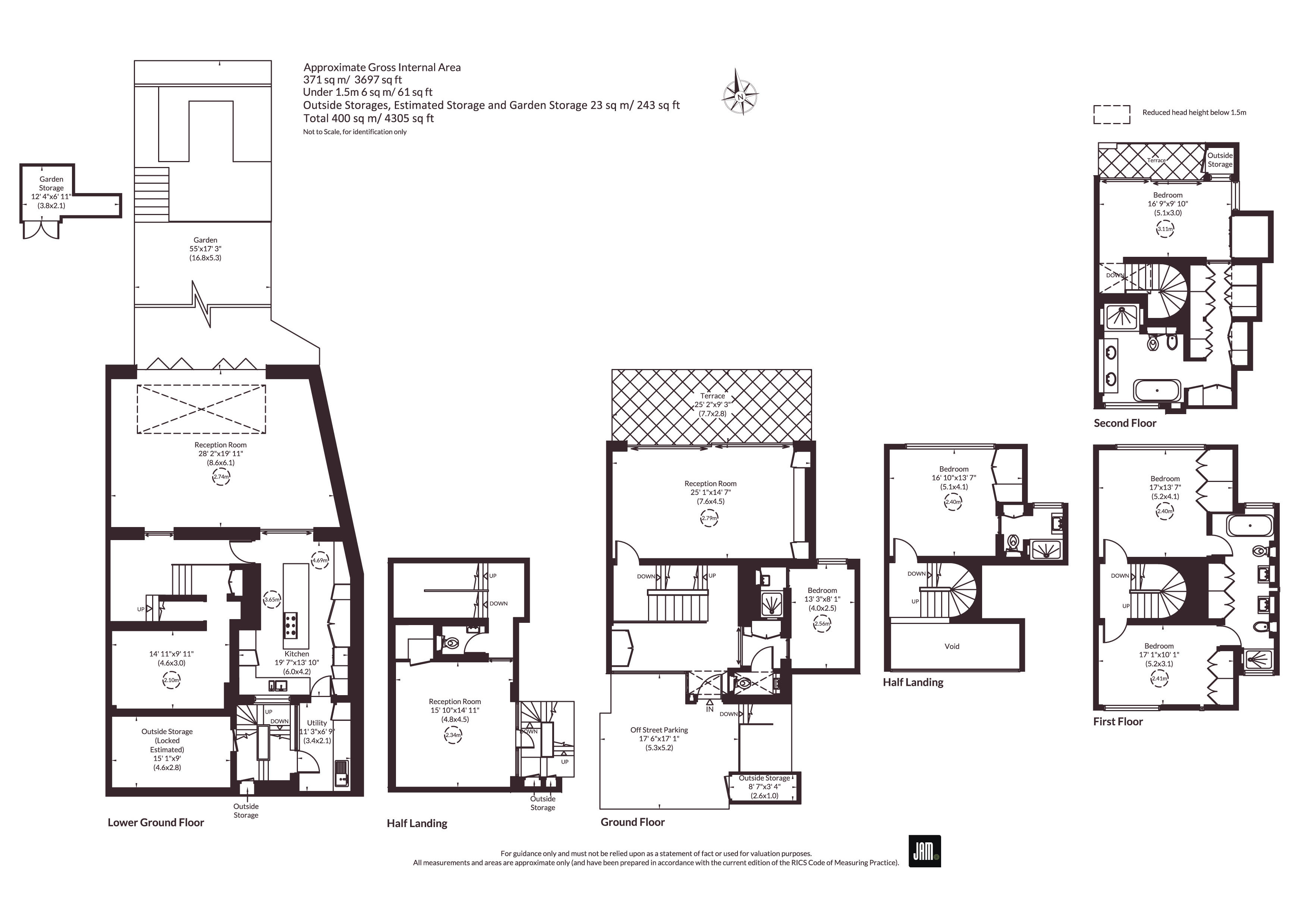 49, Denning Road, London floorplan