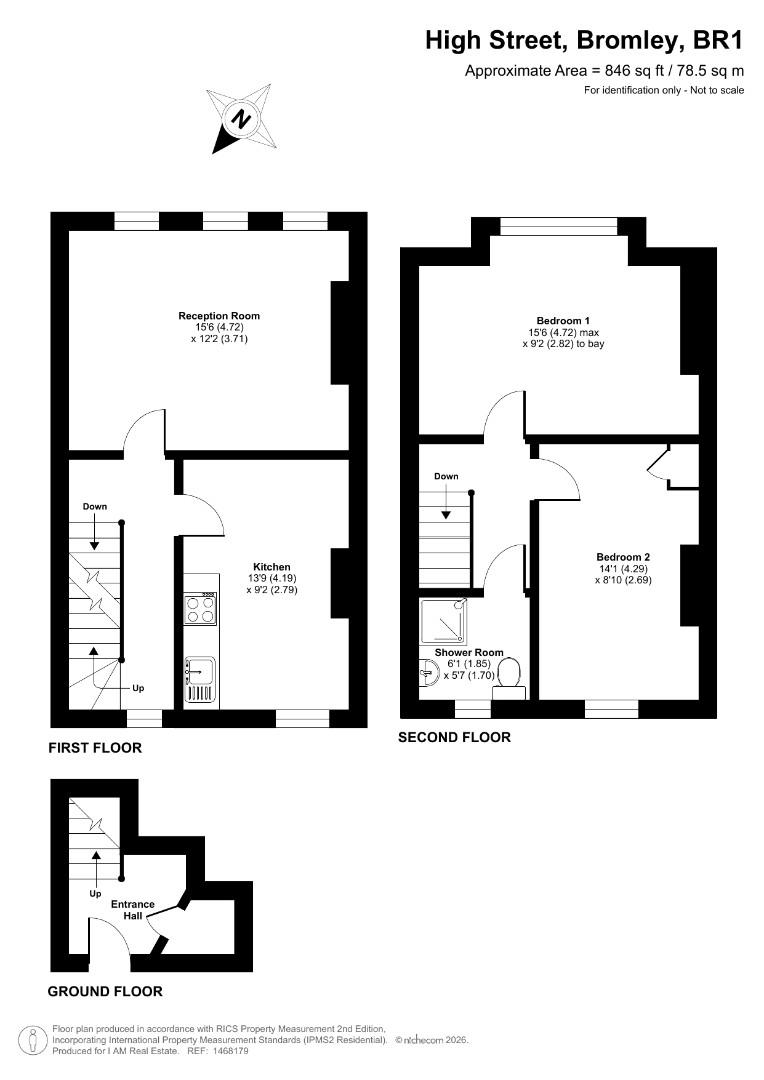 27A, High Street, Bromley floorplan