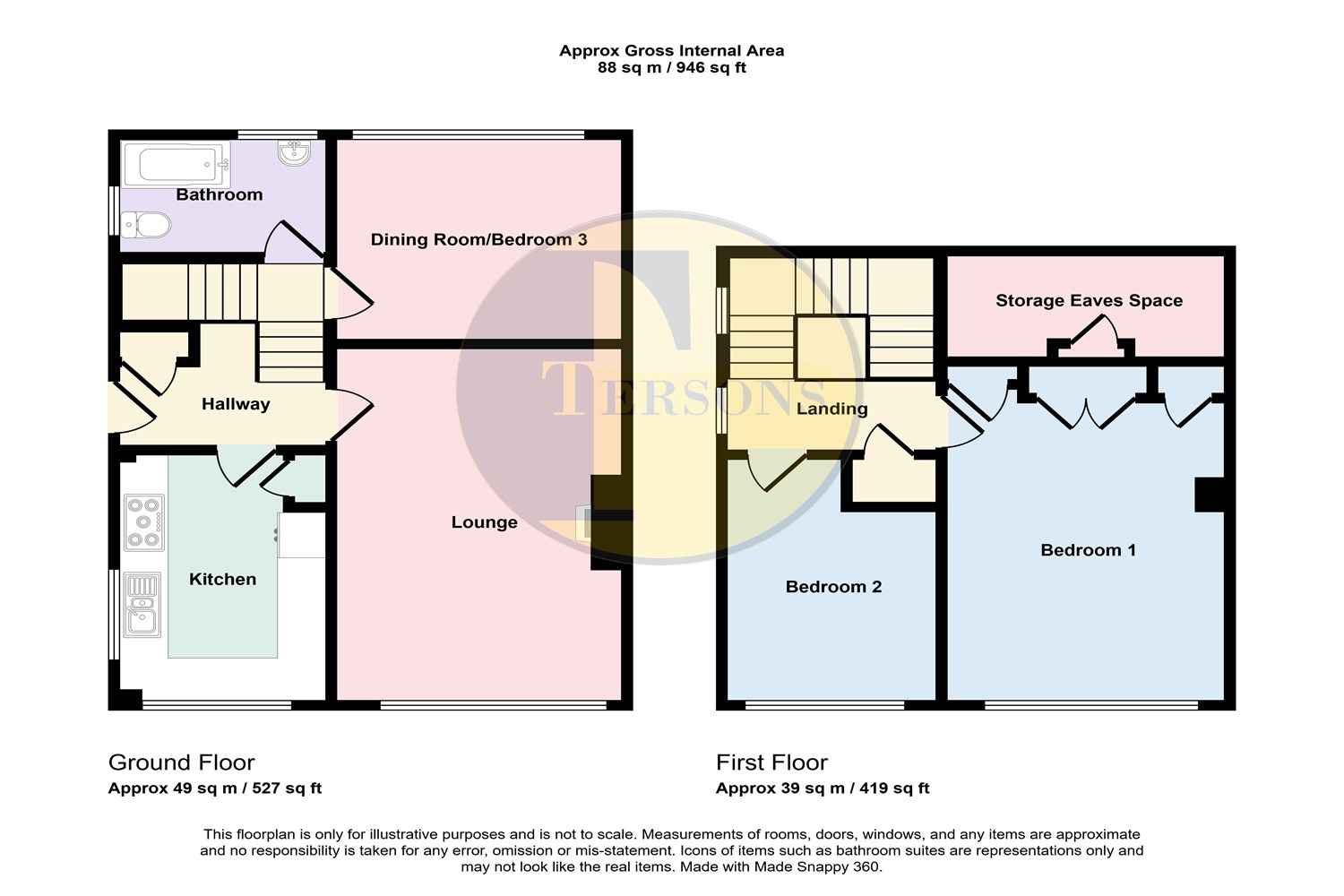 201, Elms Vale Road, Dover floorplan