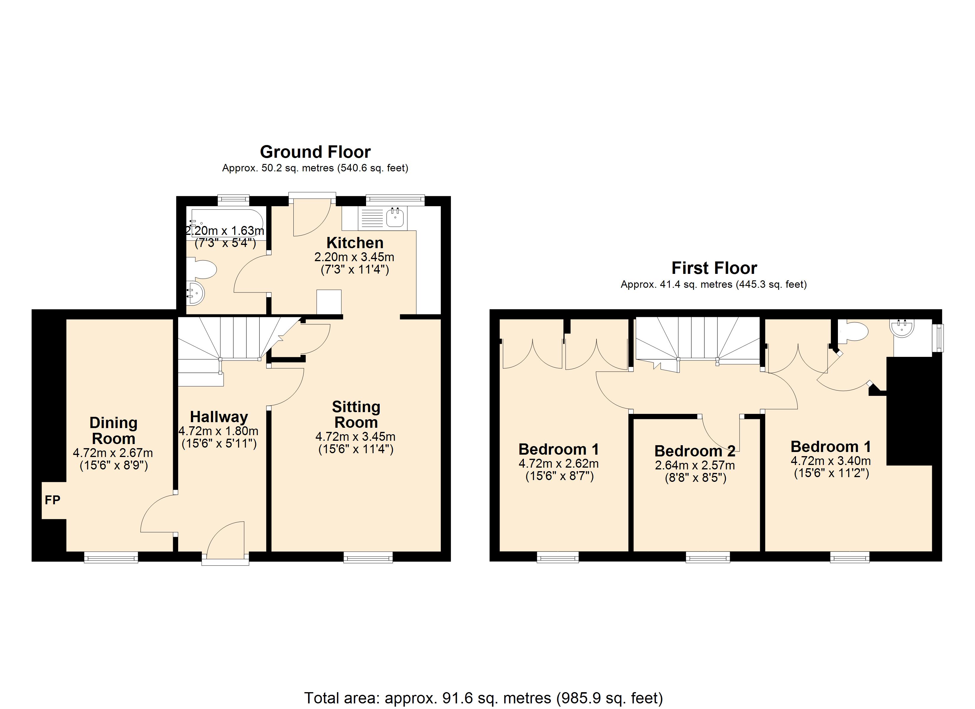 7,, Wimborne St. Giles, Dorset floorplan